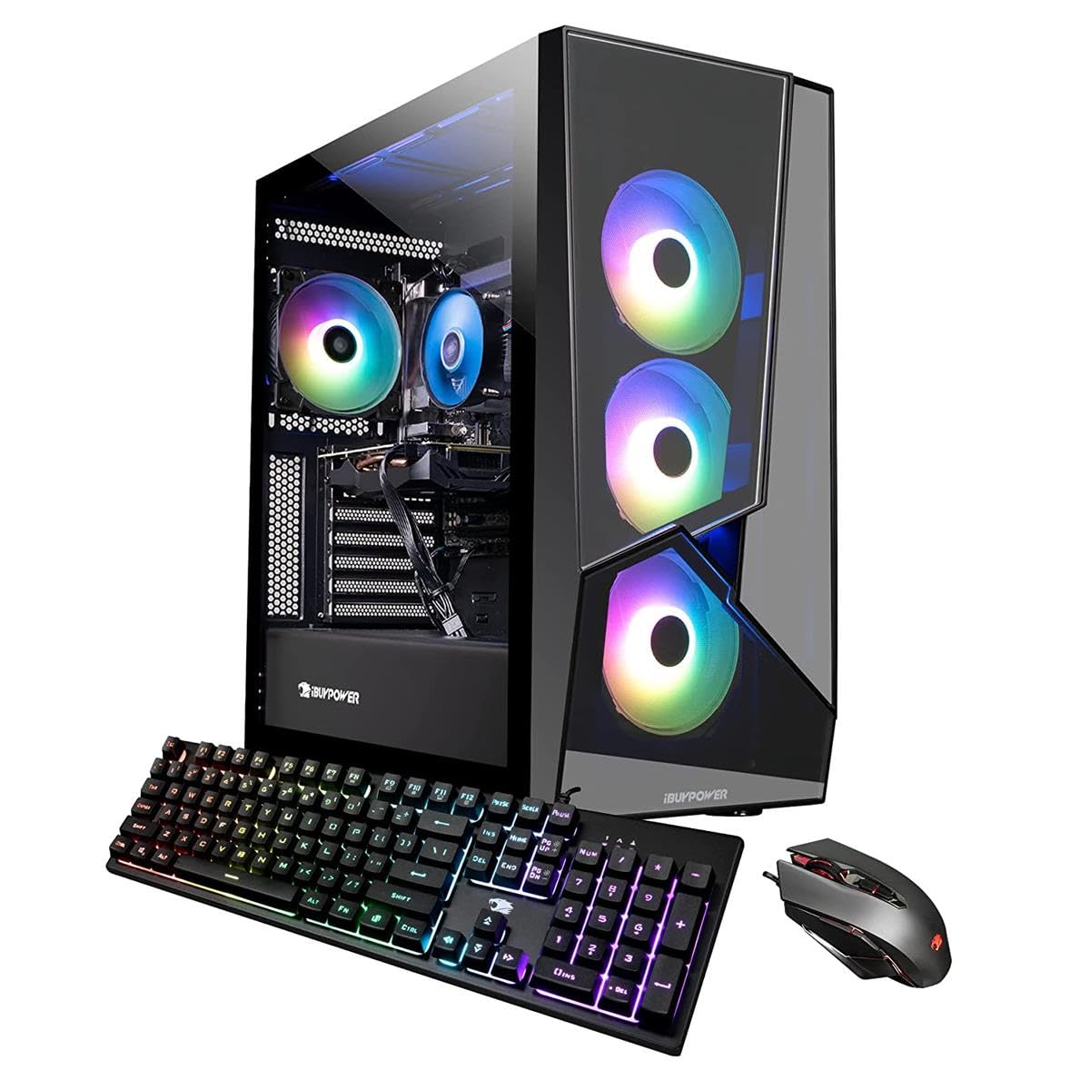 Ibuypower Pro Gaming Pc Computer Desktop Slatemr 291I (Intel I7 12700F 3.6 Ghz, Geforce Rtx 3060 Ti 8Gb, 16 Gb Rgb Ddr4 Ram, 1 T