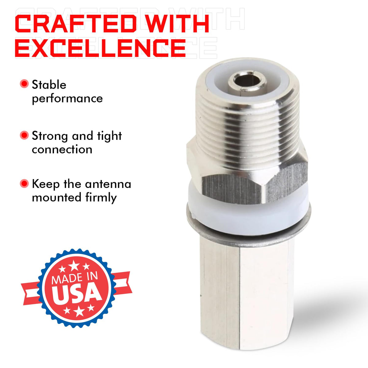 Prostick Universal Heavy Duty So 239 Stud Mount For Cb Radio Antenna ...
