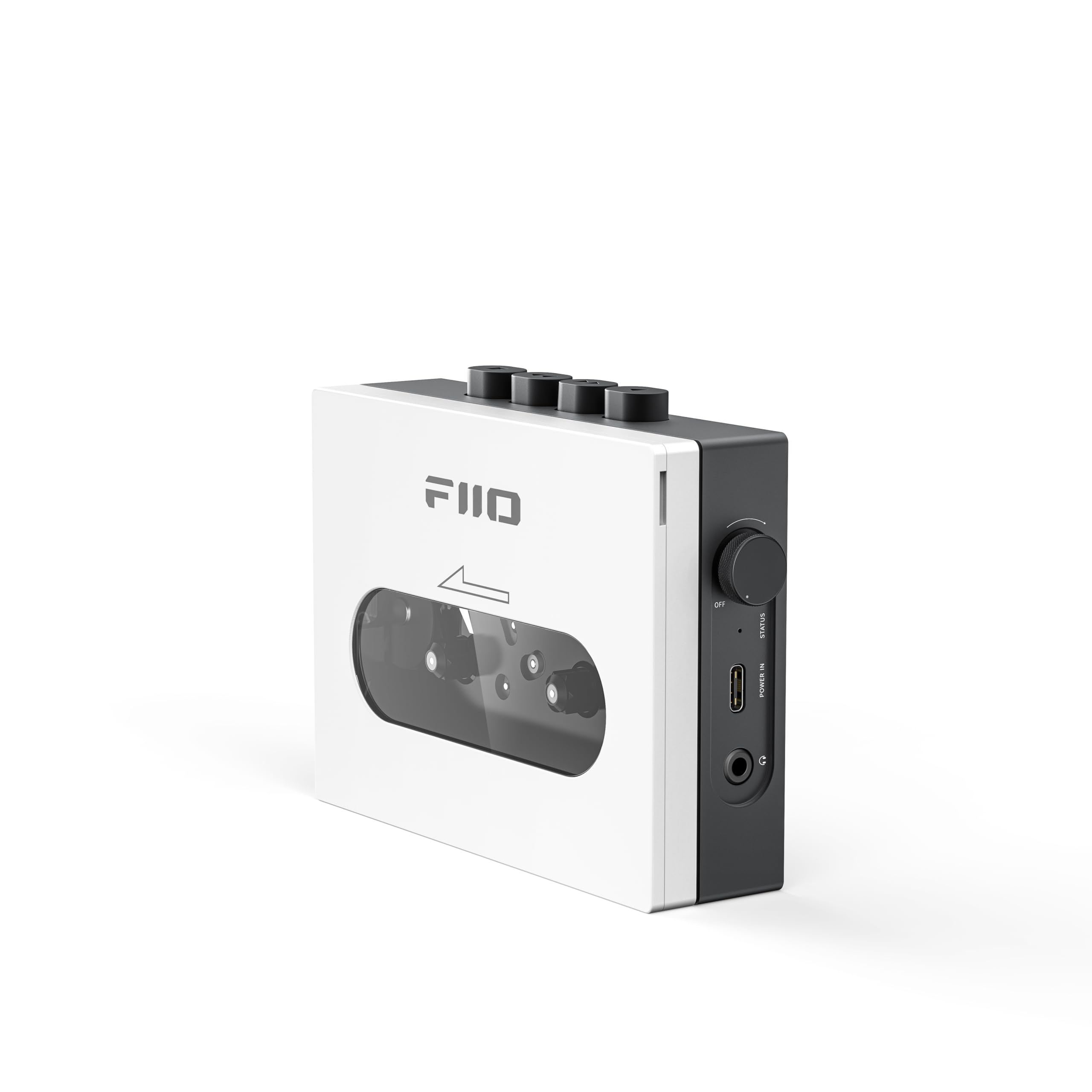 Fiio Cp13 Portable Cassette Tape Player With 3.5Mm Earphone Jack, Ultra Low Wow&Flutter, Powered By Type C Or Lithium Battery (W