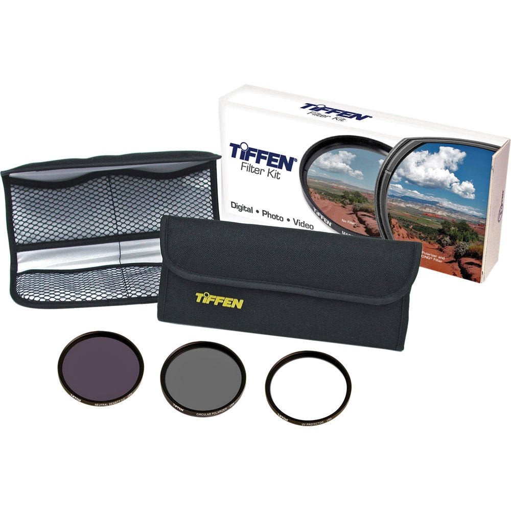 Tiffen Digital Essentials 52Digek3 Filter Kit For 52Mm Filter Size