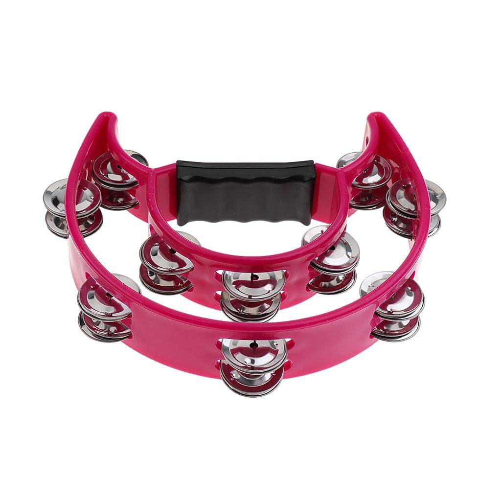 SECRET DESIRE 1 Piece Music Rattle Tambourine Handbell Shaker Musical Precussion Purple