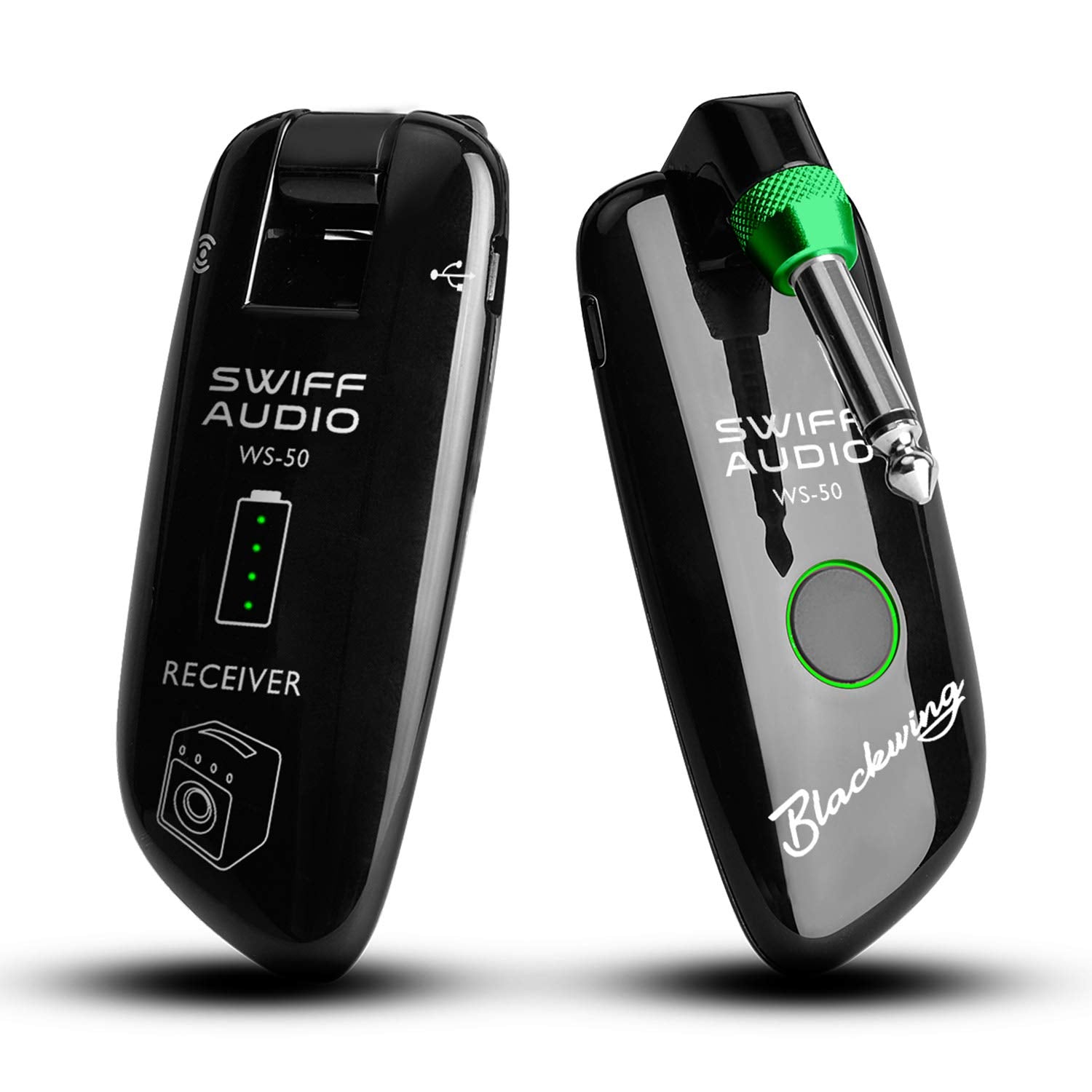 SWIFF High-Grade Electronic Wireless Guitar System Rechargeable Wireless Guitar Transmitter Receiver Support Multi Channels and 