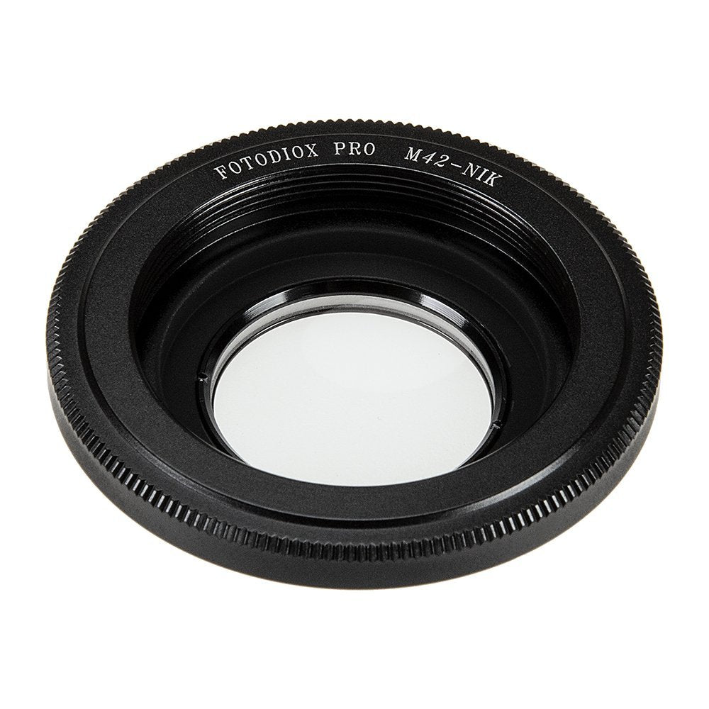 Fotodiox Pro Lens Mount Adapter Compatible With M42 Type 2 And Select Type 1 Lenses To Nikon F-Mount Cameras