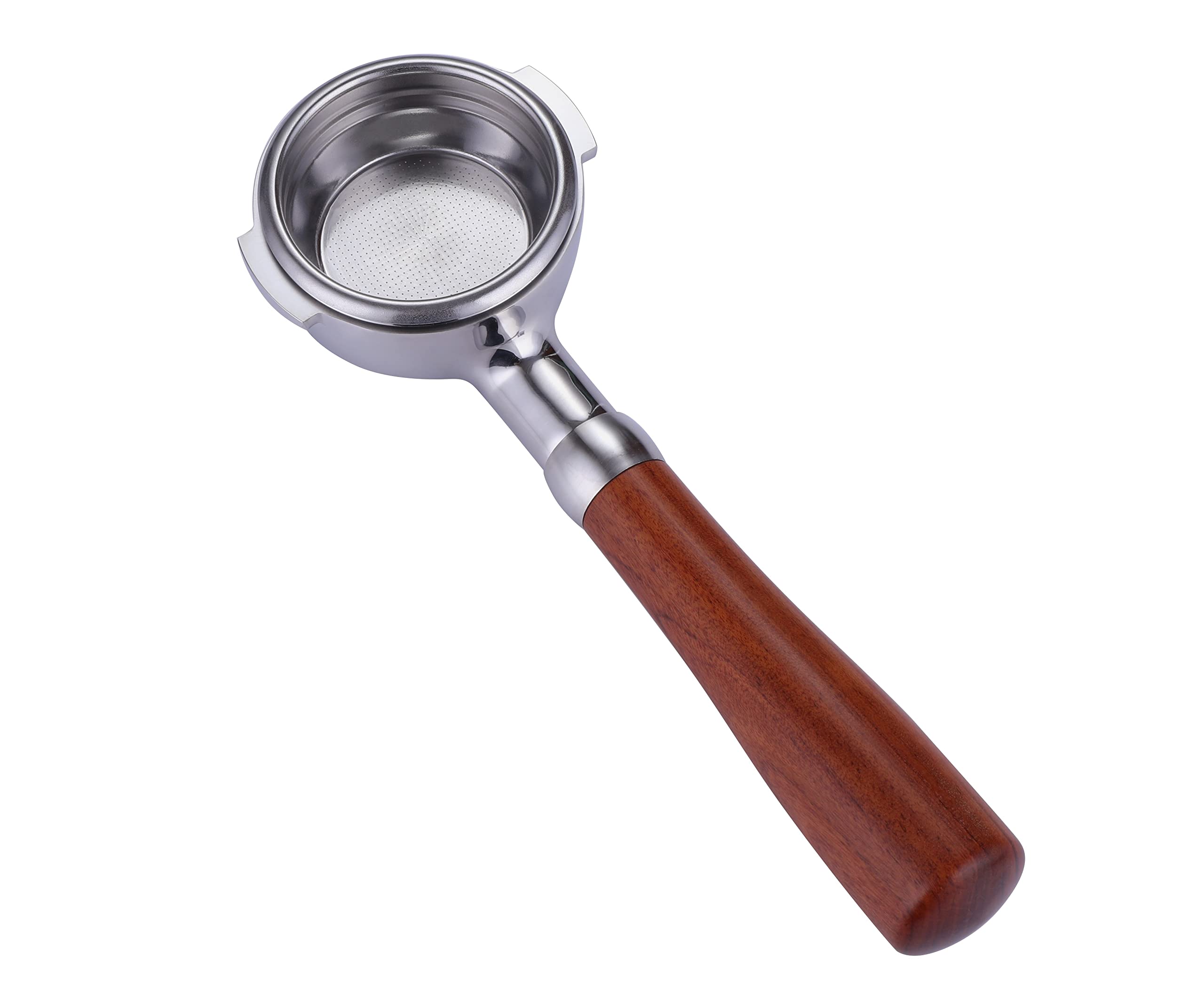 Joytata 58Mm Bottomless Portafilter Fits E61 Grouphead Espresso Machine Stainless Steel Naked Portafilter Along With Espresso Fi