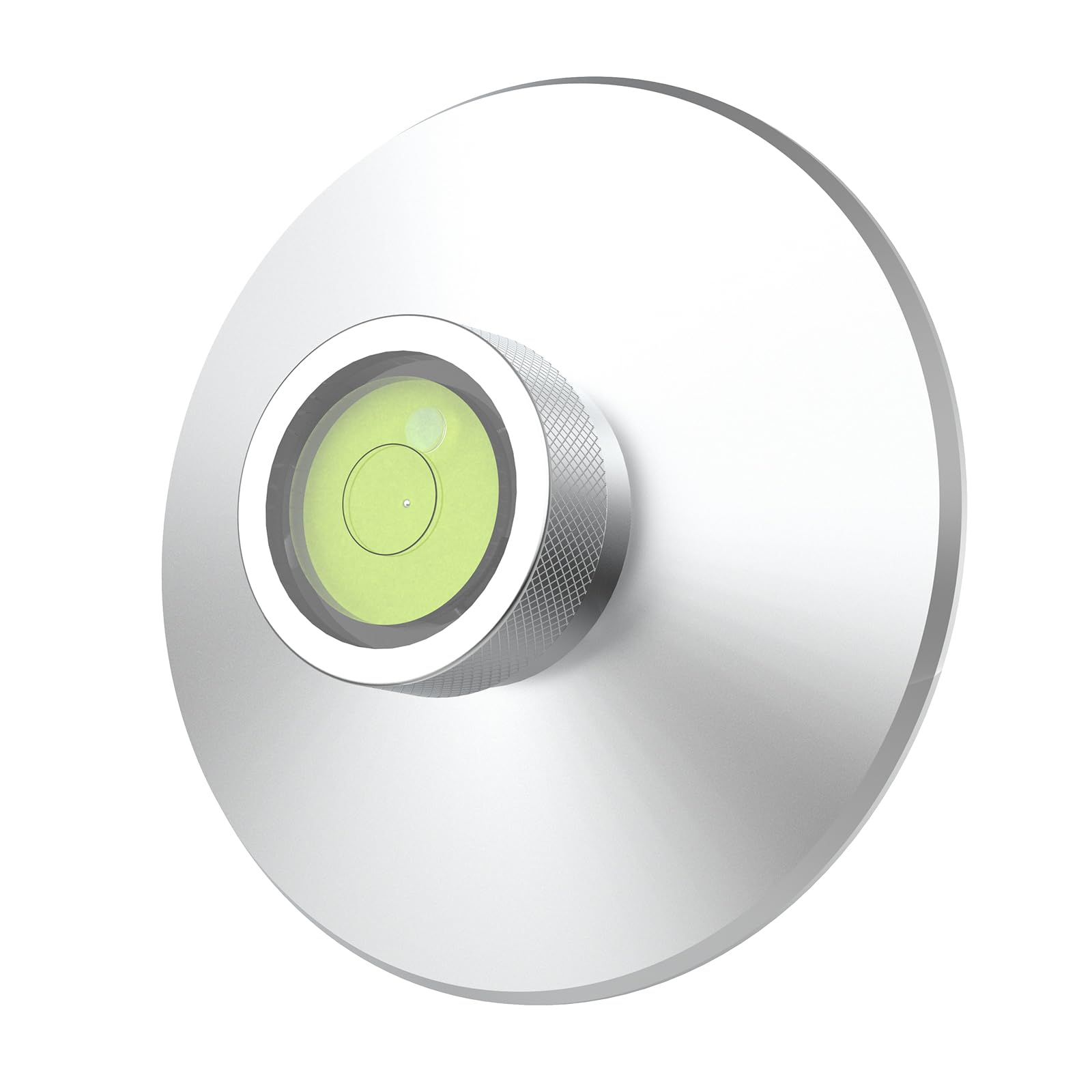 Audiophile Record Weight Stabilizer Bubble Level Aluminum Turntable Weight Vibration Reducer With Protective Soft Base Pad For L