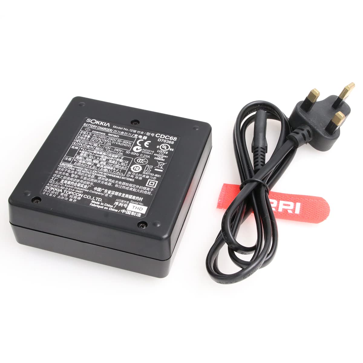 Drri Dual Charger Cdc68 For Sokkia Bdc48 Bdc46 Bdc58 Bdc70 Battery Es/Ps/Os And Fx/Cx/Sx/Dx Grx1, Grx2 Total Station