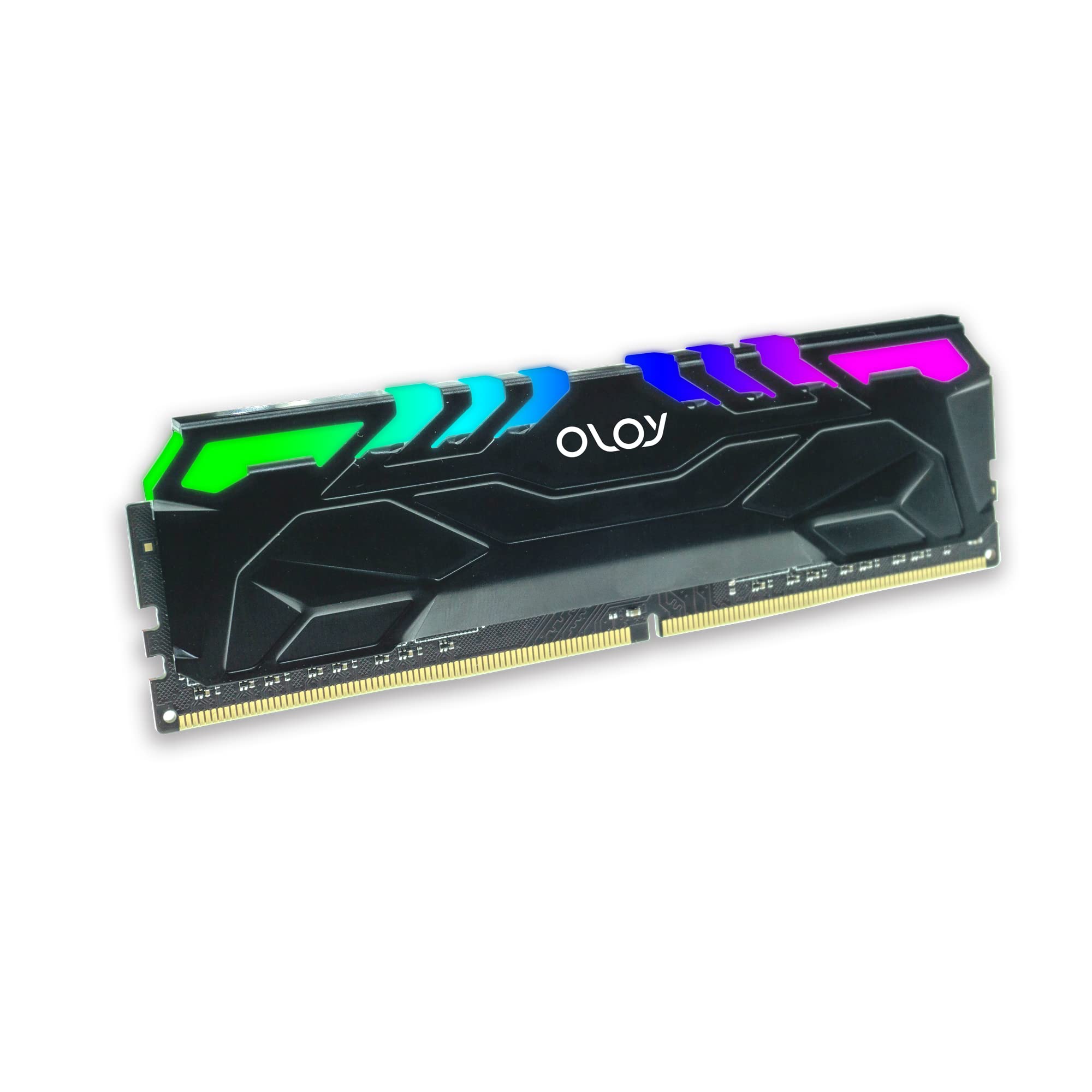 Oloy Ddr4 Ram 32Gb (2X16Gb) Black Owl Aura Sync Rgb 3200 Mhz Cl16 1.35V 288 Pin Desktop Gaming Udimm (Md4U1632161Bhjda)