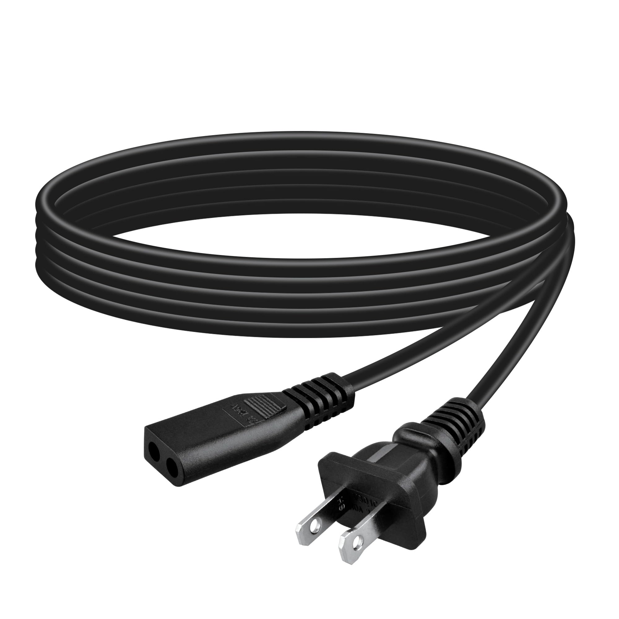 Tomatosd 2Prong AC IN Power Cord Cable Plug Compatible with Craig CD6951 CD6951SL CD Boombox AM/FM Stereo Radio Cassette Recor