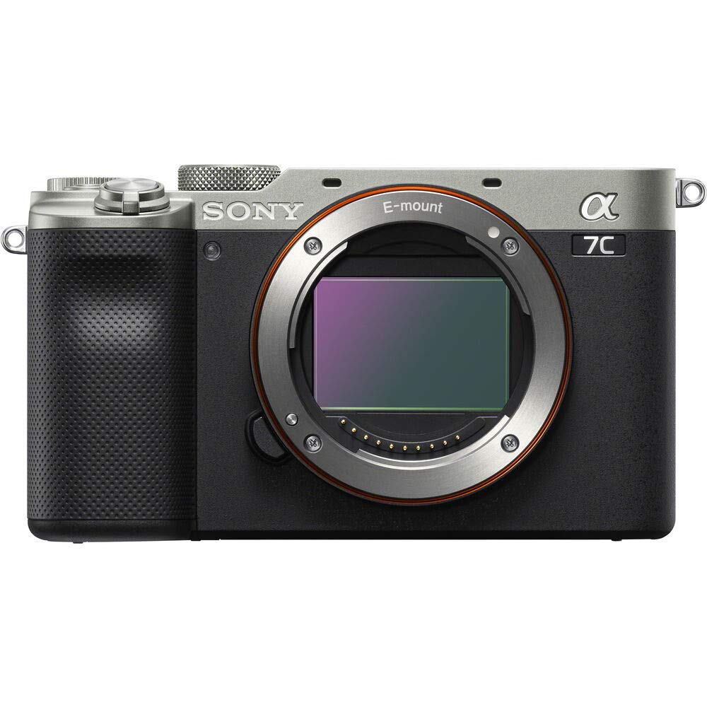 Sony Alpha 7C Full Frame Mirrorless Camera   Silver (ILCE7C/S)