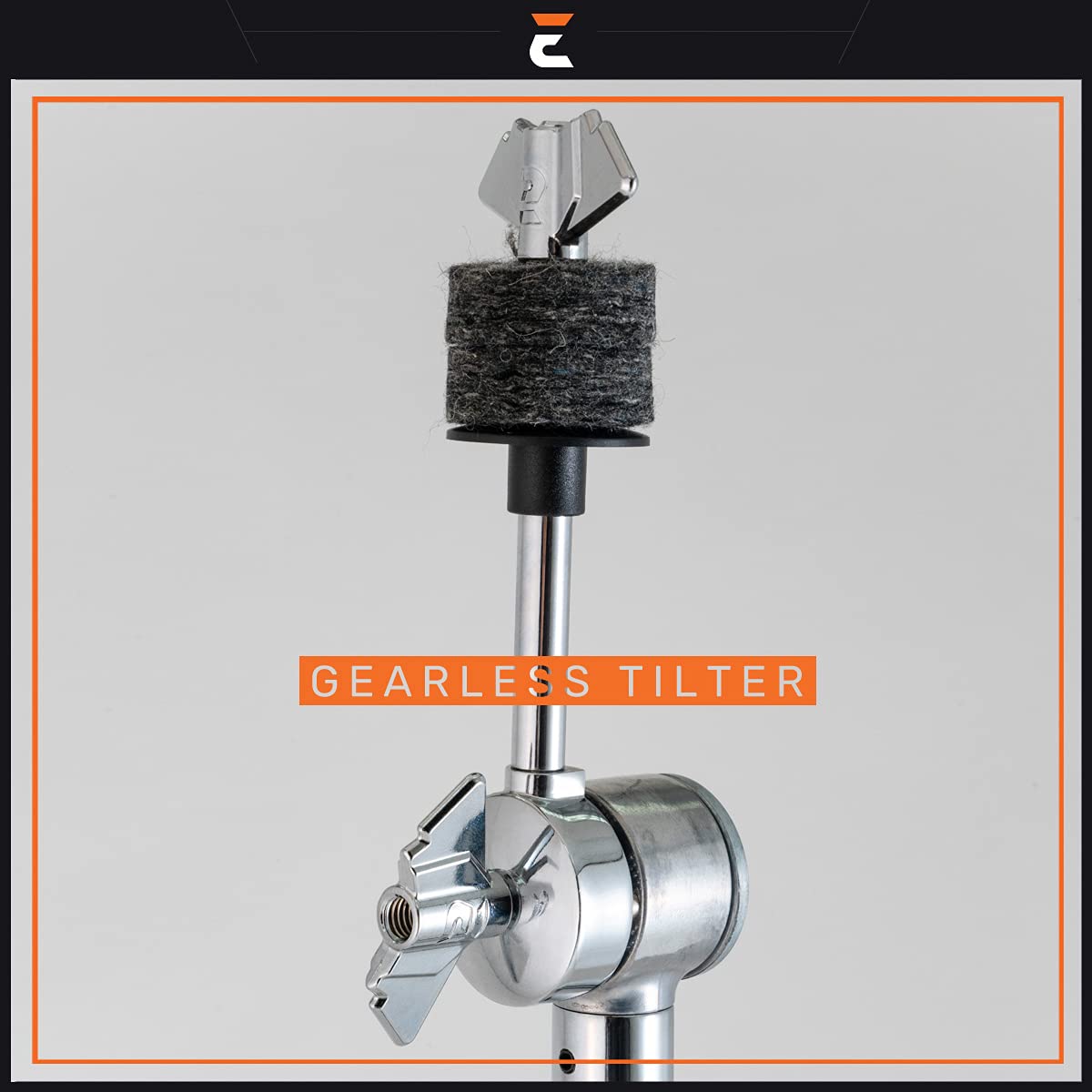 Edge Hardware Design Premium Cymbal Straight Stand. Ye1