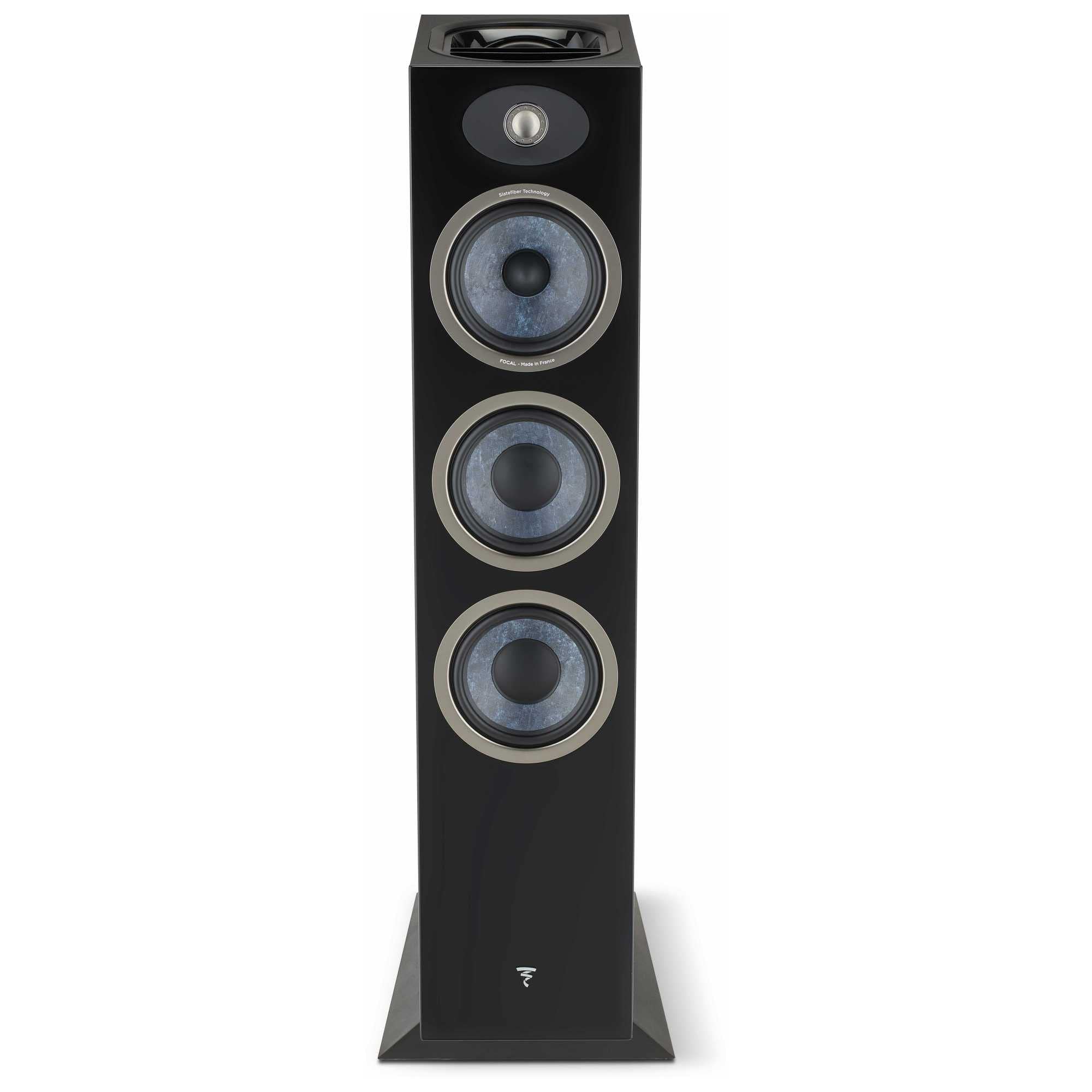 Focal Theva N3-D - Dolby Atmos Compatible 3-Way Floorstanding Loudspeakers With 6.5-Inch Drivers, Sold Individually, Black - Fth