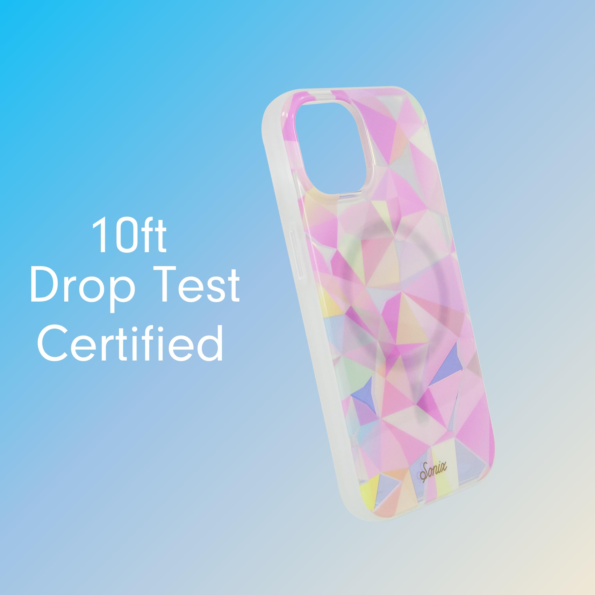 Sonix Case For Iphone 15 Plus, Iphone 14 Plus | Compatible With Magsafe | 10Ft Drop Tested | Glam Prismatic