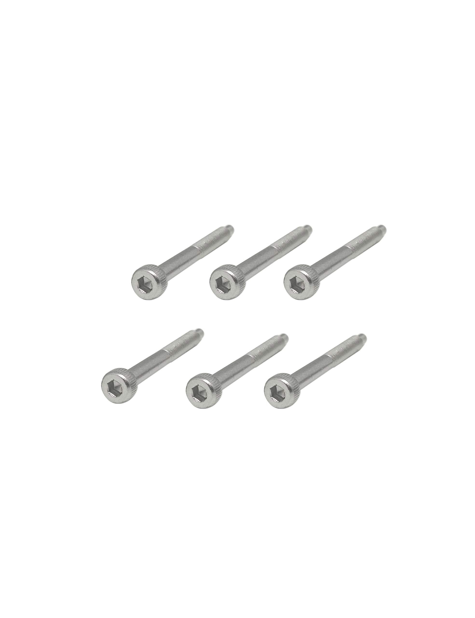 Guyker 6 Pcs String Lock Screws, 3 Pcs Locking Nut Screws And 6 Pcs Saddle Mounting Screws For Fr Tremolo System Bridge Electric