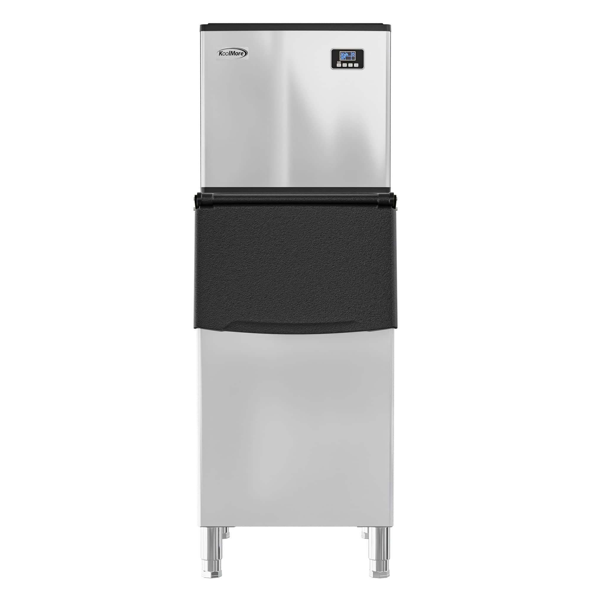 KoolMore 420 lbs/24h Commercial Ice Maker with Air-Cooled Evaporator for Bars, Restaurants, Hotels, and Cafes (KM-CIM-400)