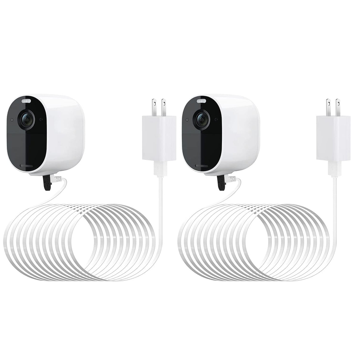 2Pack 30Ft/9M Power Adapter For Arlo Essential Spotlight/Xl, Weatherproof Outdoor Power Cable Continuously Charging Your Arlo Es
