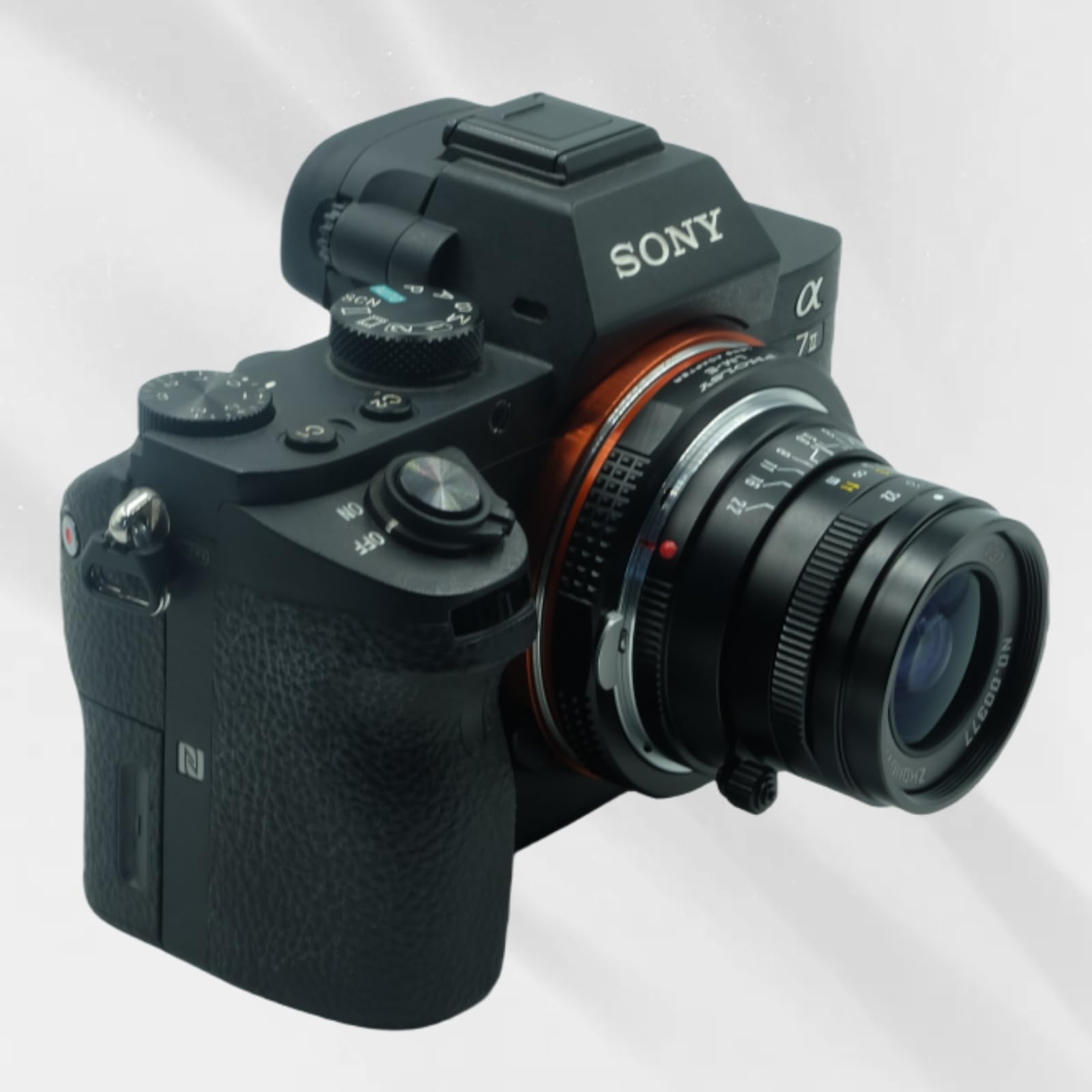 Pholsy Lens Mount Adapter Compatible With Leica M Lm, Zeiss Zm, Voigtlander Vm Mount Lens Compatible With Leica M To E Camera Co