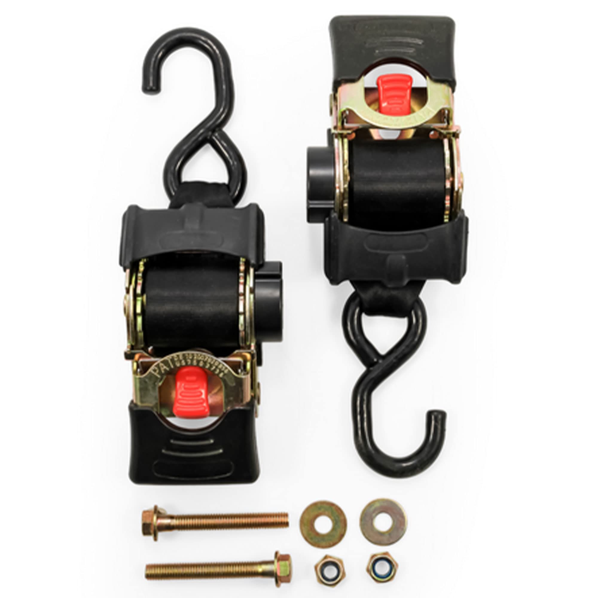 Camco Tie Down Straps 2'' Width Retarctable 5.5'  Bolt-On,WBAUVB01MCSTFHK