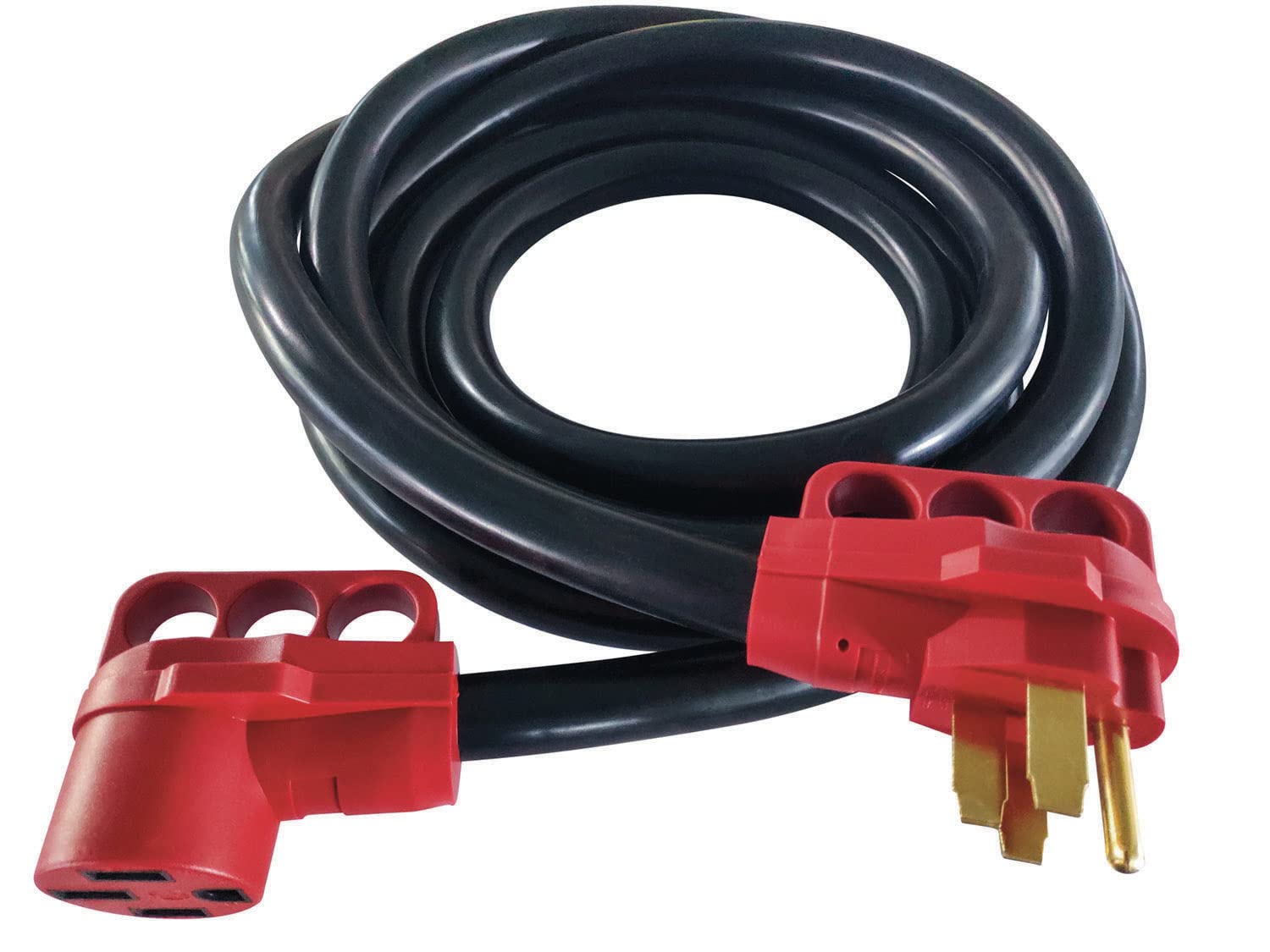 Valterra A10 5025Eh Mighty Cord Rv 50 Amp Extension Cord, 25 Ft., Red