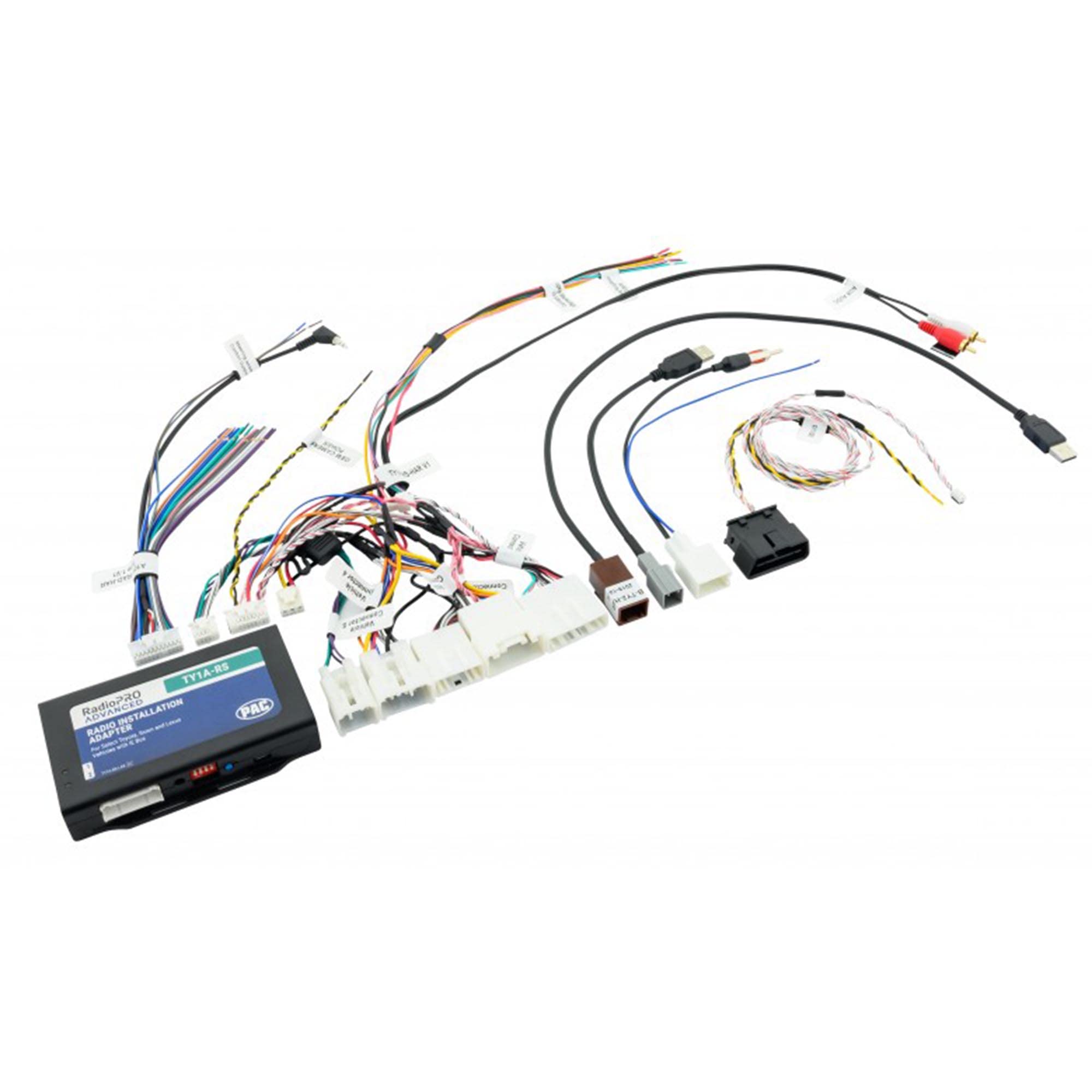 Ty1A Rs Radiopro Advanced Interface For Radio Replacement For Toyota, Lexus, And Scion