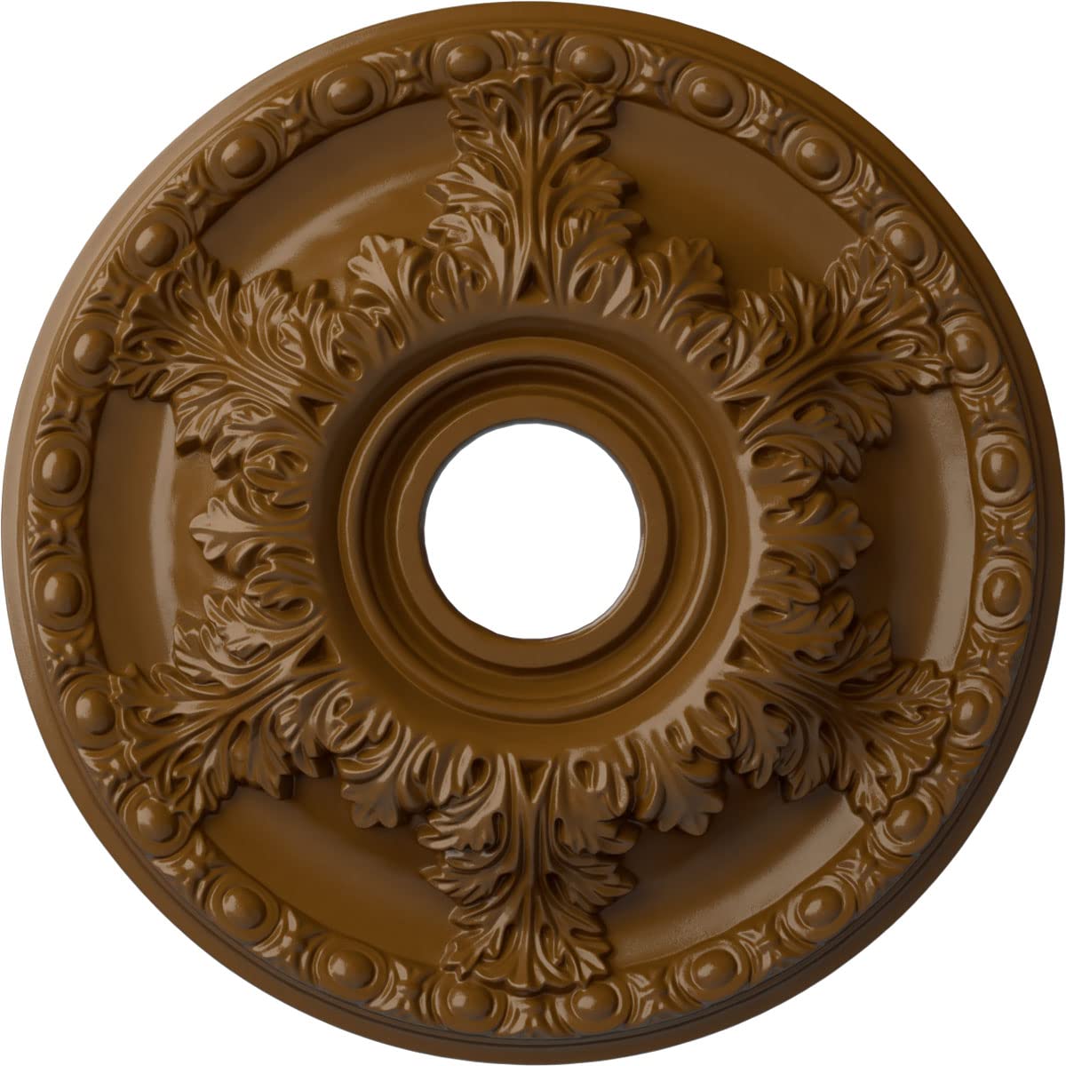 Ekena Millwork CM18GASTF Granada Ceiling Medallion, Smokey Topaz