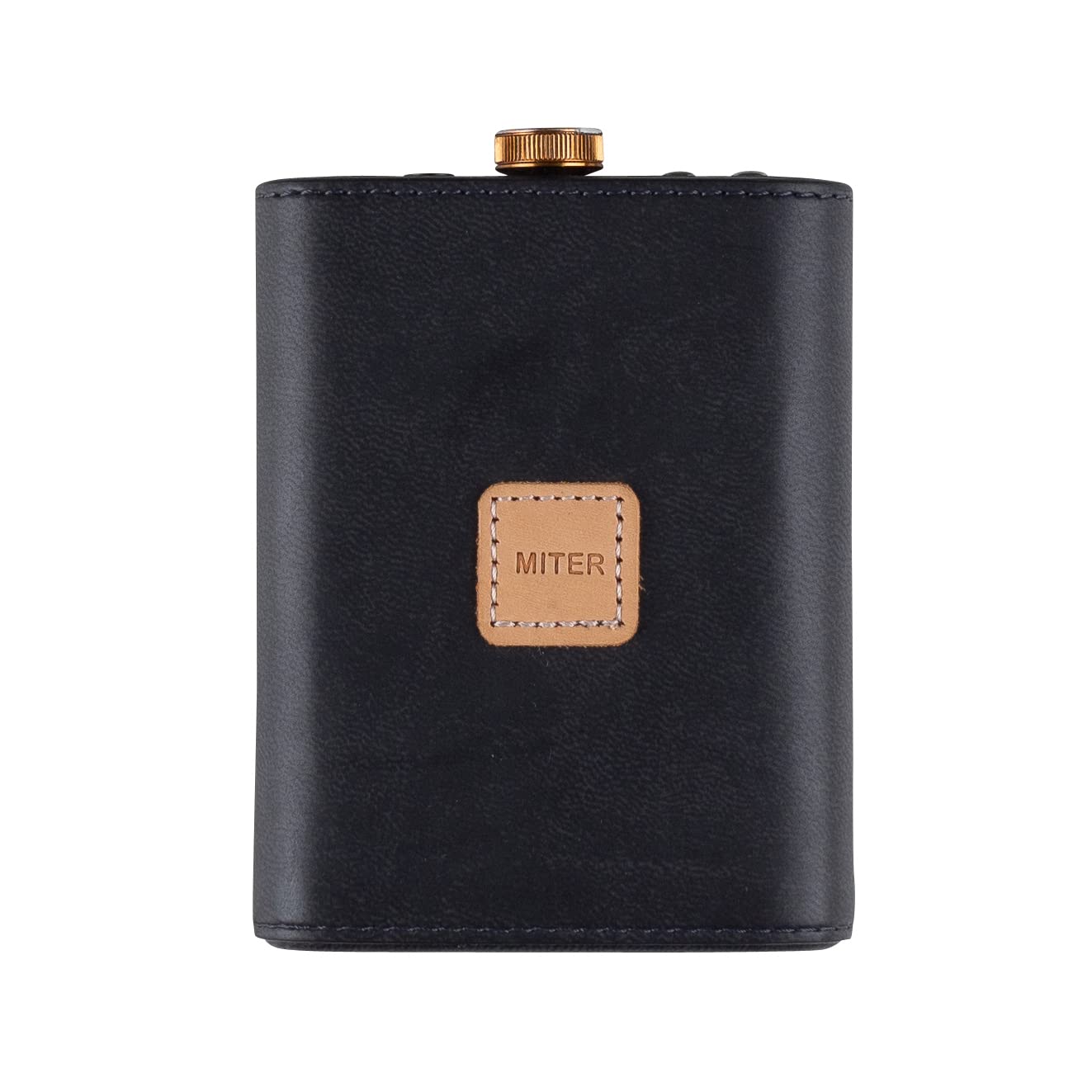 Miter Case For Ifi Hip Dac/Hip Dac2/Hip Dac 3 Portable Dac, Handmade Italy Artificial Pu Leather Case Cover For Hipdac 3 (Black)