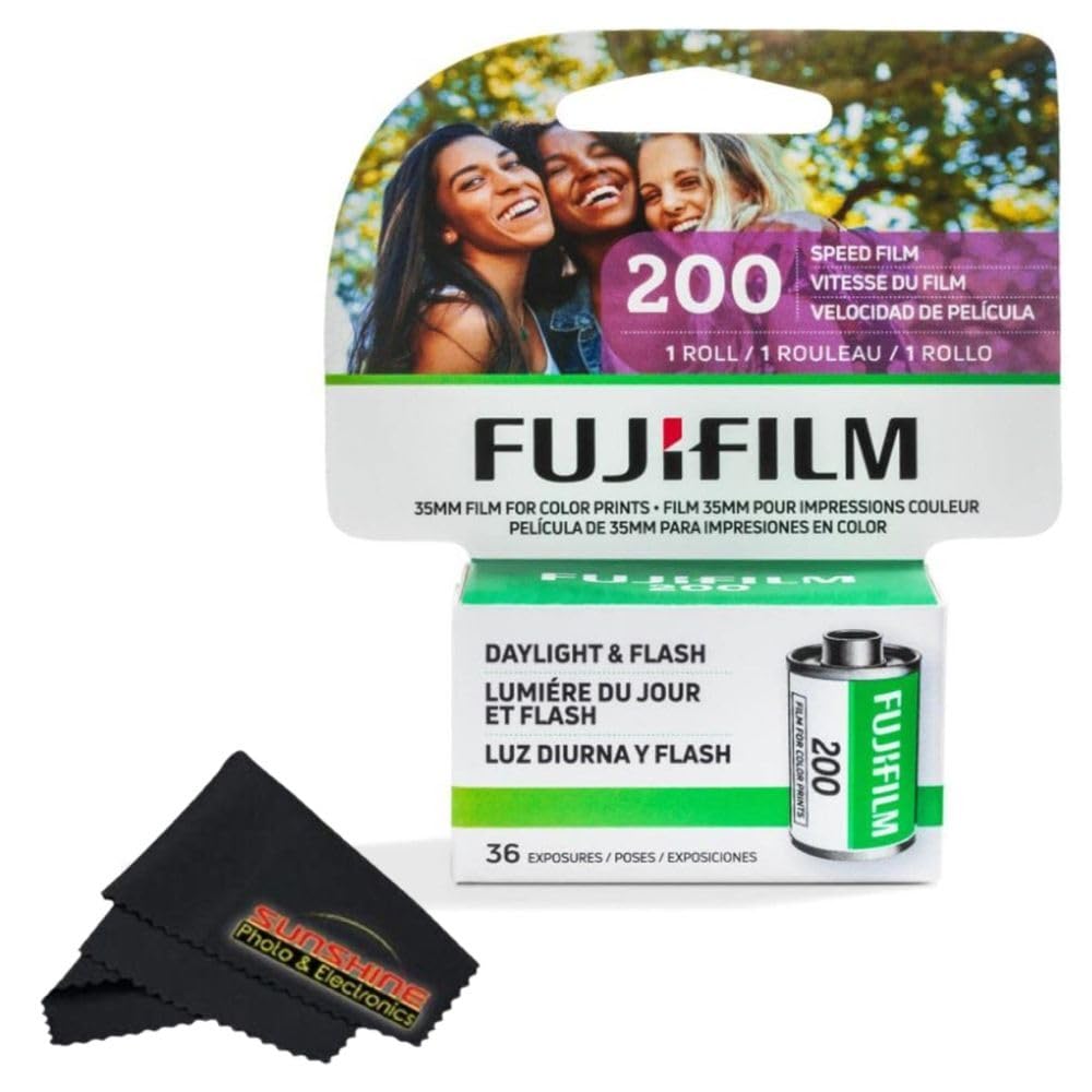 Fujifilm Fujicolor 200 Color Negative Film (35Mm Roll Film, 36 Exposures) (1 Roll)