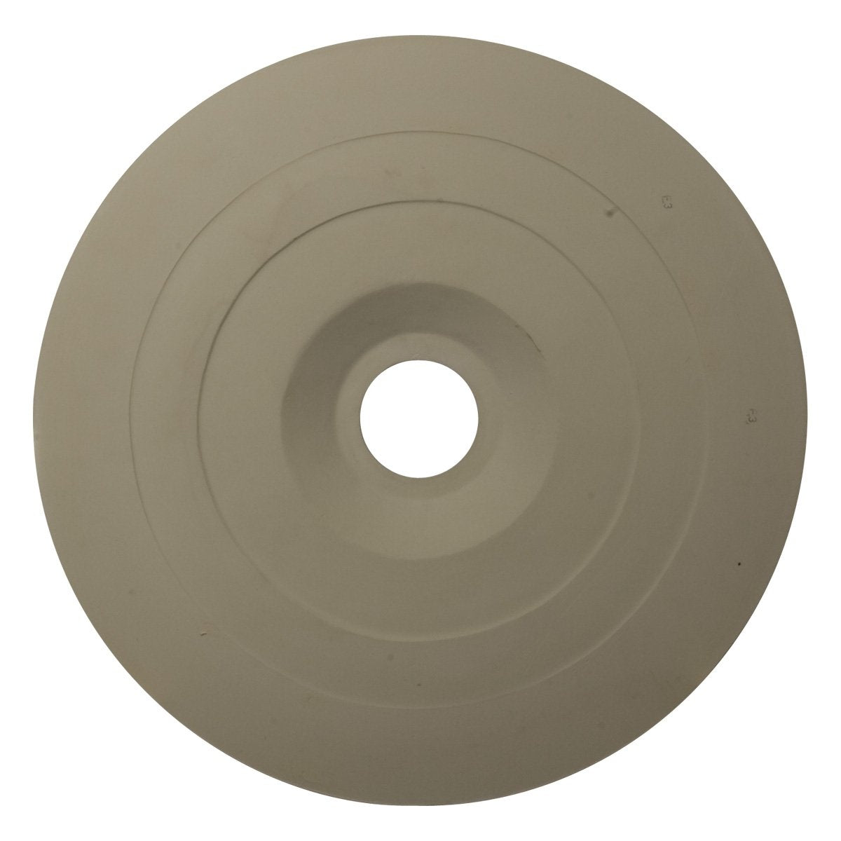 Ekena Millwork Cm23Pm Palmetto Ceiling Medallion, 23 5/8''Od X 3 5/8''Id X 1 5/8''P, Factory Primed