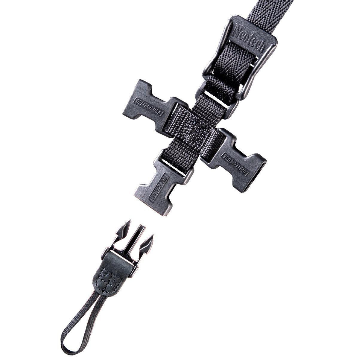 Neotech Super Harness, Black, Regular, Loop Attachment Saxophone Strap (2601262)