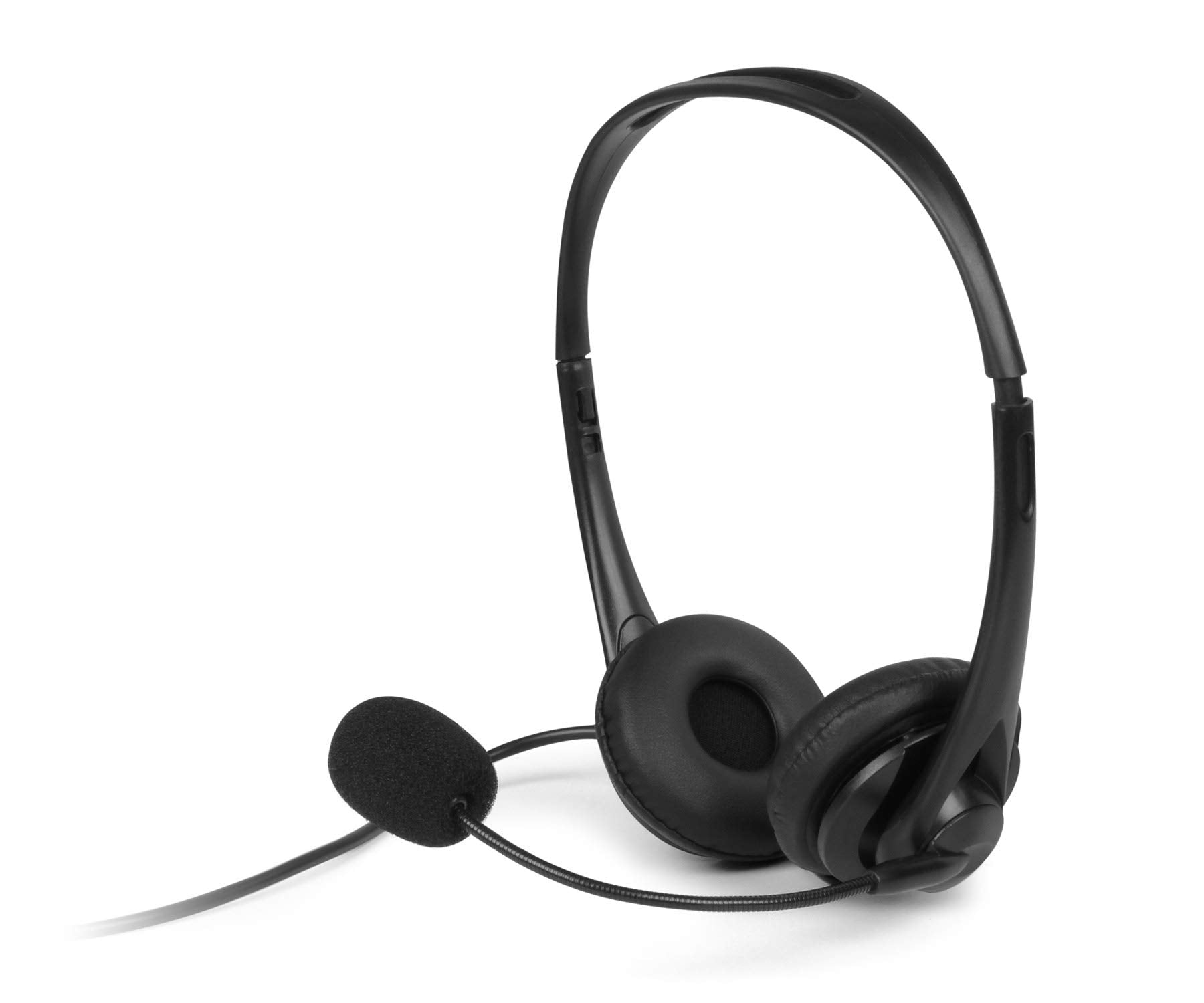 Aluratek Wired USB Stereo Headset with Noise Reducing Boom Mic and in-Line Controls, for Distance Learning, Zoom, MS Teams, Vide