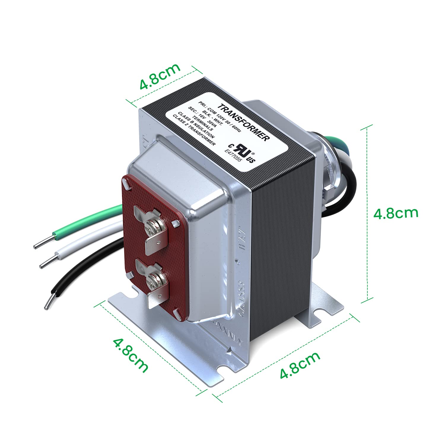 Doorbell Transformer,16V 30Va Comptible With Ring Pro Nest Hello Hardwired Door Chime Transformer Ul Certified