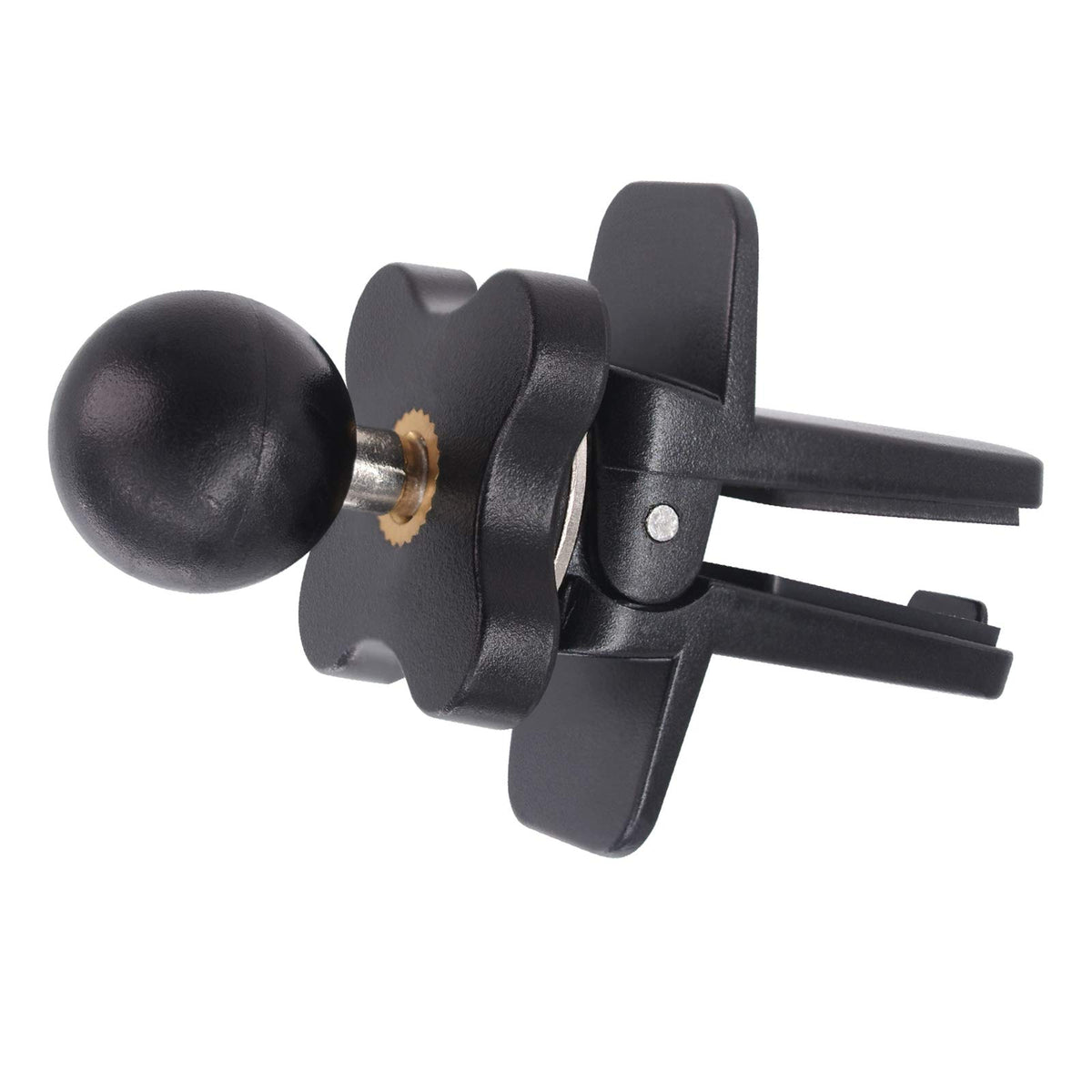 iSaddle for Garmin Air Vent Mount Holder - 17mm Ball Phone/GPS Vent Mount Base with Silicone Clip & Adjustable Knob for Garmin Nuvi Drive Drivesmart Dezl Zumo Driveassist DriveLuxe StreetPilot RV