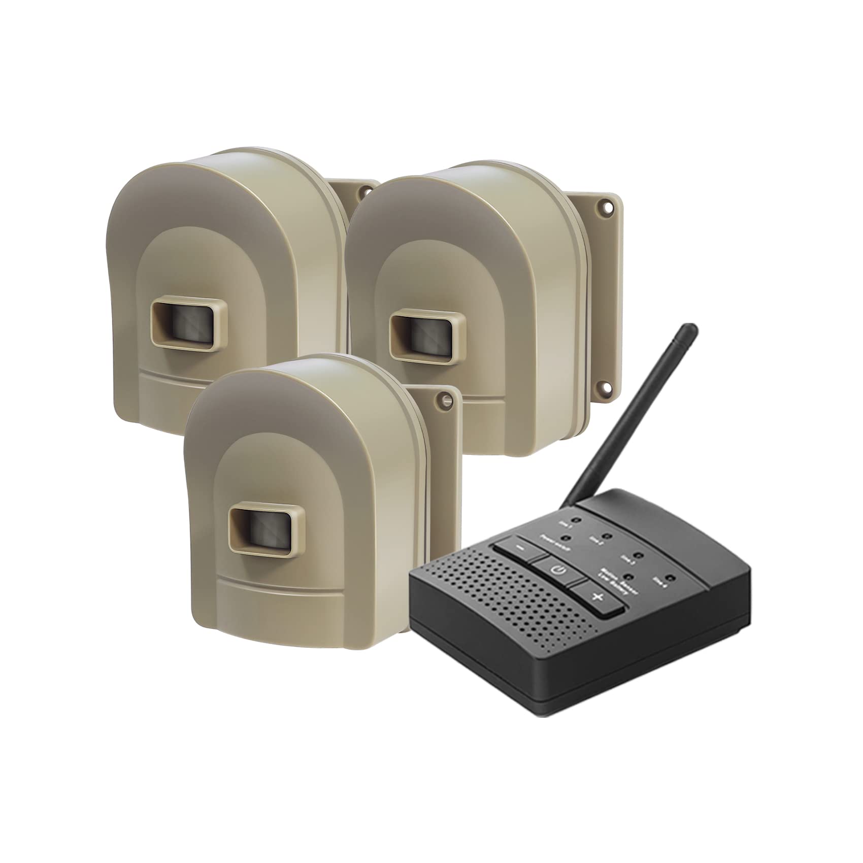 1/2 Mile Hosmart Driveway Alarm Wireless Sensor System & Driveway Sensor Alert System Weatherproof Security Outdoor Motion Sensor & Detector Visit The H Hosmart Store