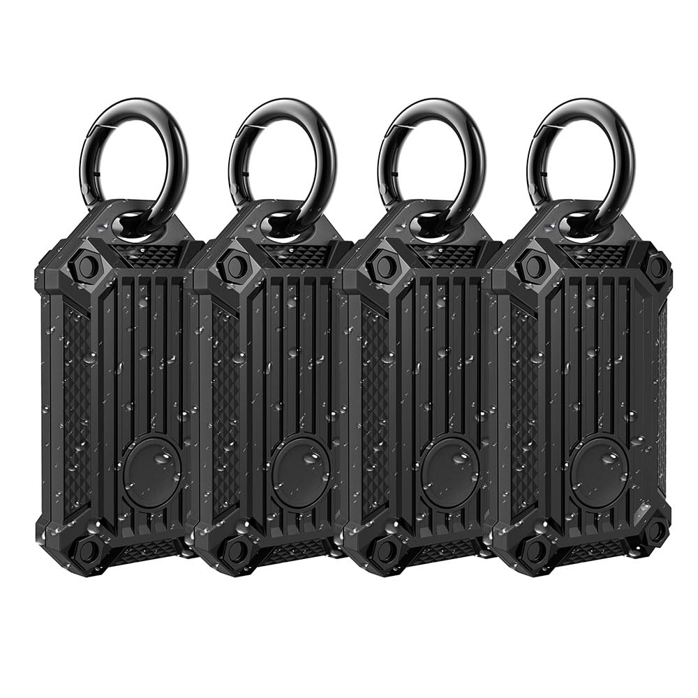 Waterproof Keychain Holder Case For Samsung Galaxy Smarttag2, Scratch Resistant Cover With Keychain For Keys, Wallet, Luggage