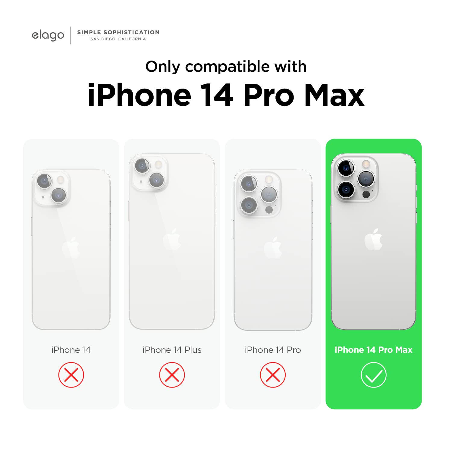Elago Compatible With Iphone 14 Pro Max Case, Liquid Silicone Case, Full Body Protective Cover, Shockproof, Slim Phone Case, Ant
