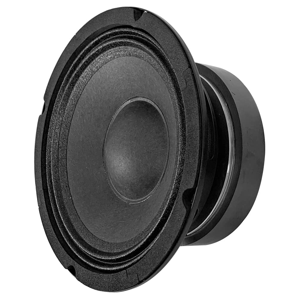 Seismic Audio - Quake 6 - Pair Of 6 Inch 4 Ohm Steel Frame Speaker Drivers