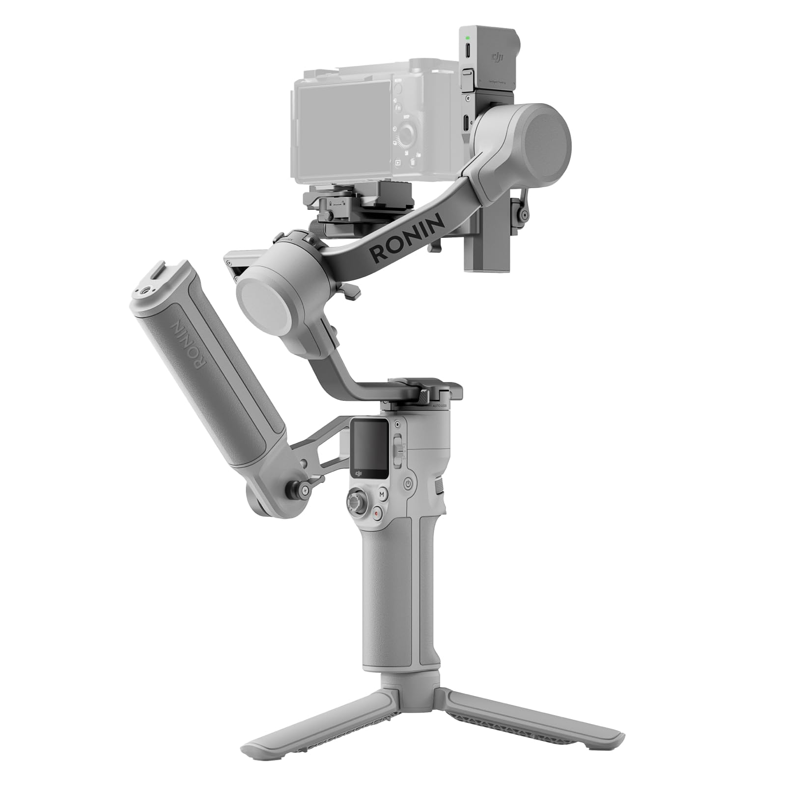 DJI RS 4 Mini Combo, Gimbal Stabilizer for Cameras Canon/Sony/Panasonic/Nikon/Fujifilm, Auto Axis Locks, Intelligent Tracking, 2