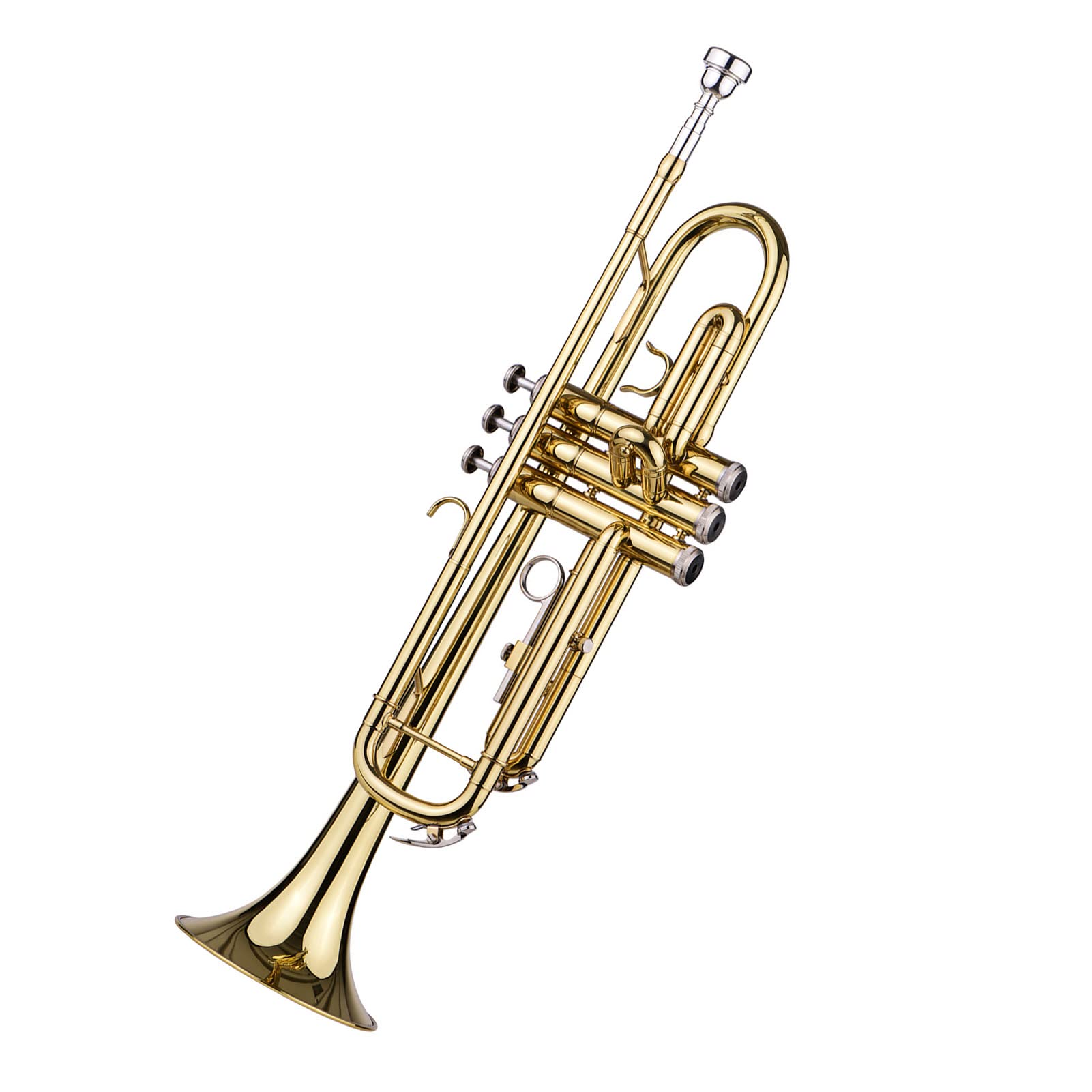 Summina Trumpet Bb B Flat Brass Trompetas Instrumento With Mouthpiece Gloves For Standard Student Beginner And Teacher
