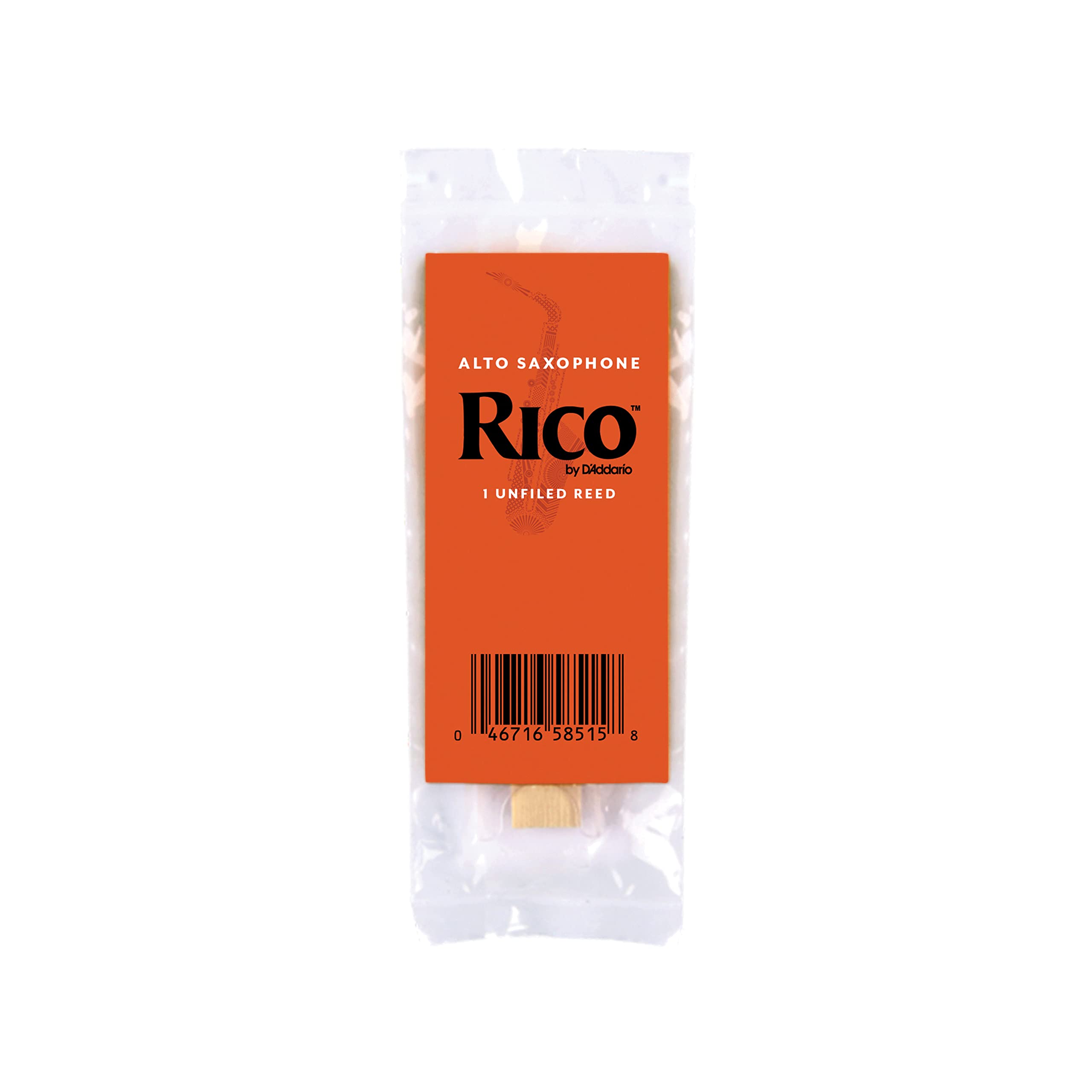 Daddario Woodwinds, Rico Saxophone Reeds, Alto Sax, Rja0130-B50, Strength 3.0, 50-Pack