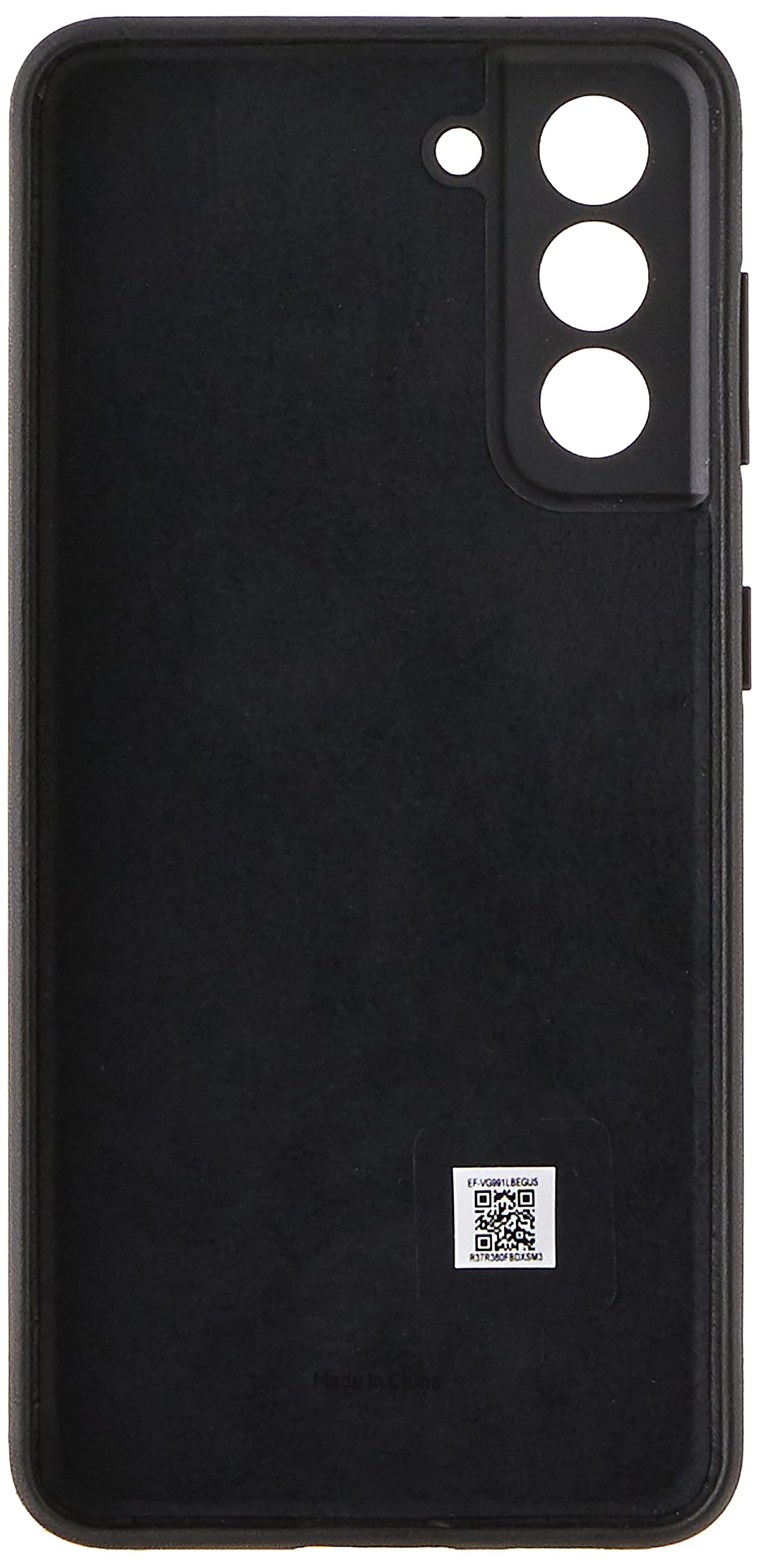 Samsung Galaxy S21 Case, Leather Back Cover   Black (Us Version)