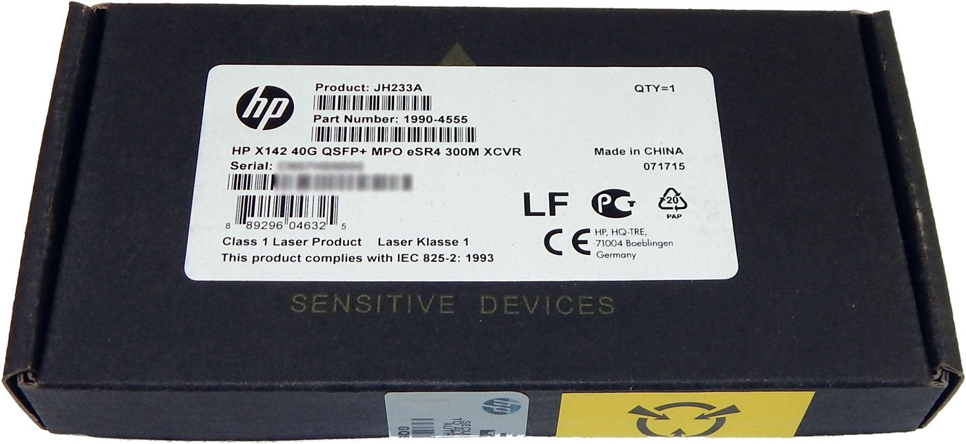HPE X142 40G QSFP+ MPO eSR4