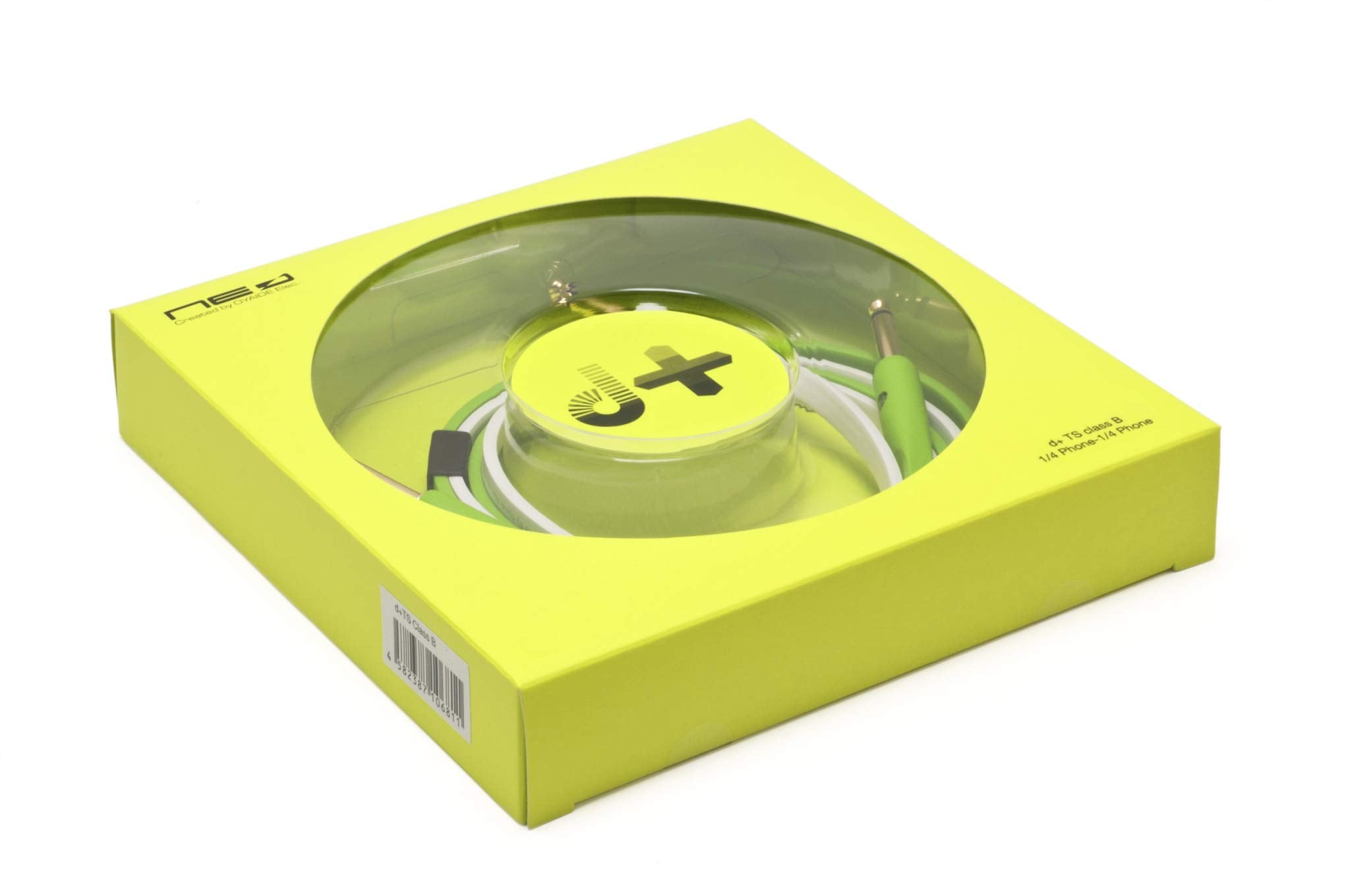 Neo By Oyaide Neots2M D+ Ts (Class B) - Durable Audio And Signal Cable For Djs, Musicians And Producers,Green, 2 Meter