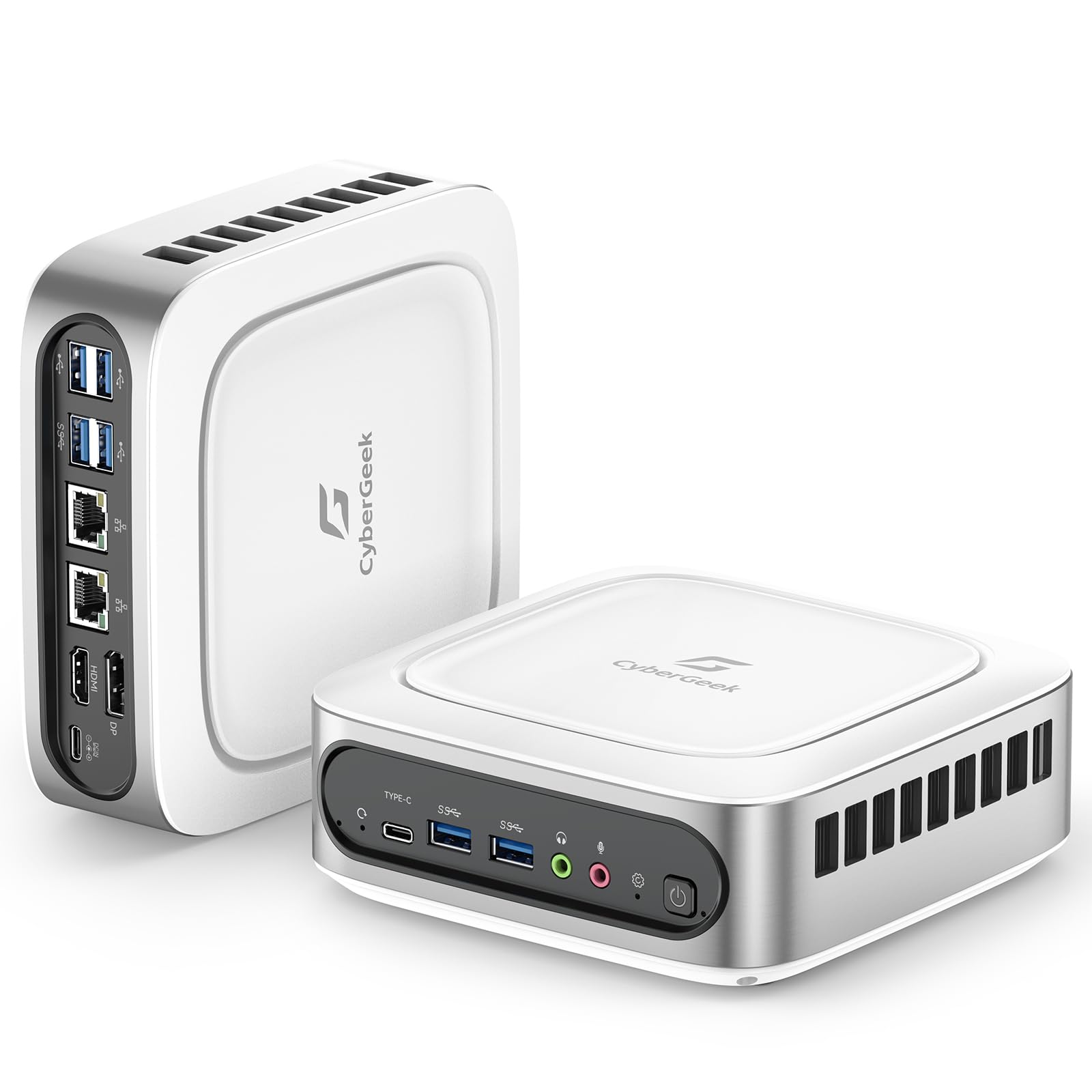 Cybergeek Mini Desktop Computer, 11Th Gen Core I9 11900H(8C/16T, Up To 4.9Ghz), Ubuntu Linux Mini Pc 16Gb Ram 2Tb Pcie Ssd, 4K T