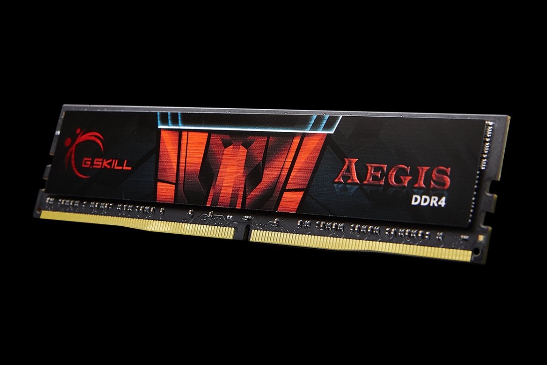 G.Skill Aegis Series (Intel Xmp) Ddr4 Ram 16Gb (2X8Gb) 3000Mt/S Cl16 18 18 38 1.35V Desktop Computer Memory Udimm (F4 3000C16D 1