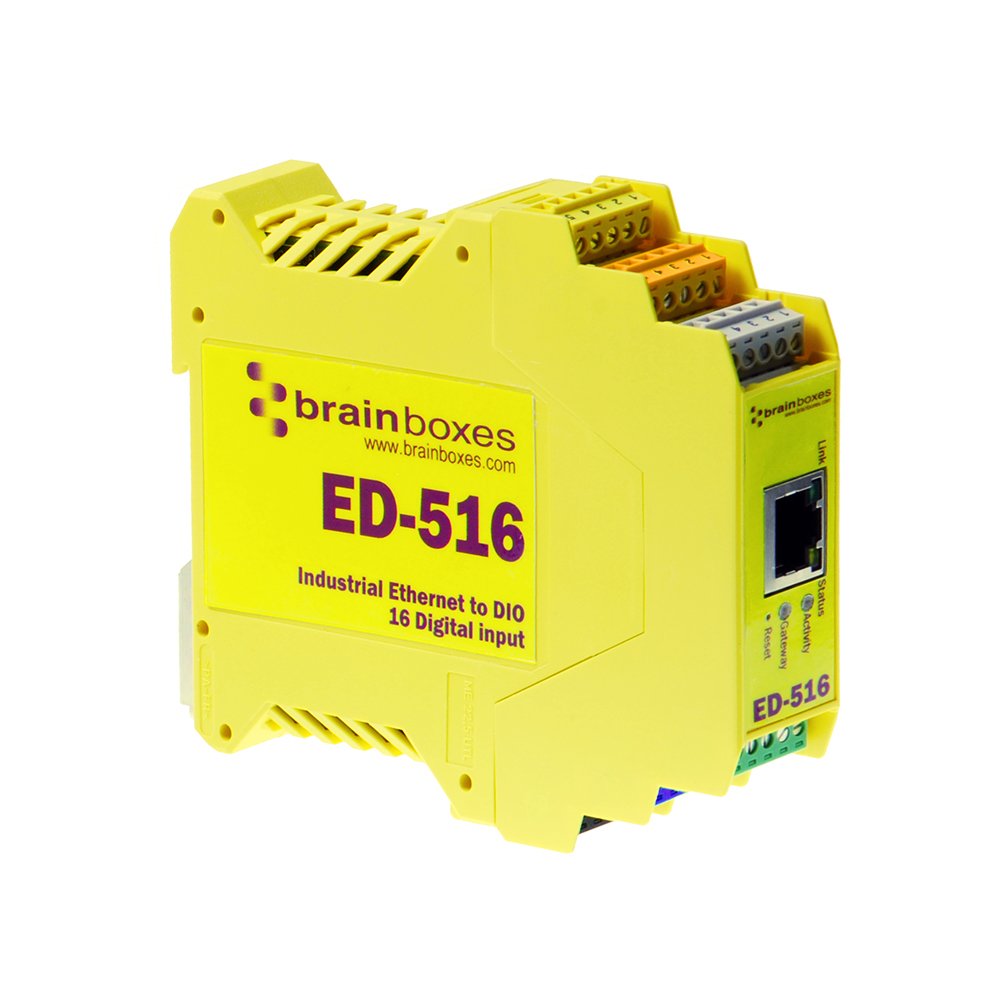 Brainboxes Ltd Brainboxes Ltd Ed 516 Ethernet To 16 Digital Inputs