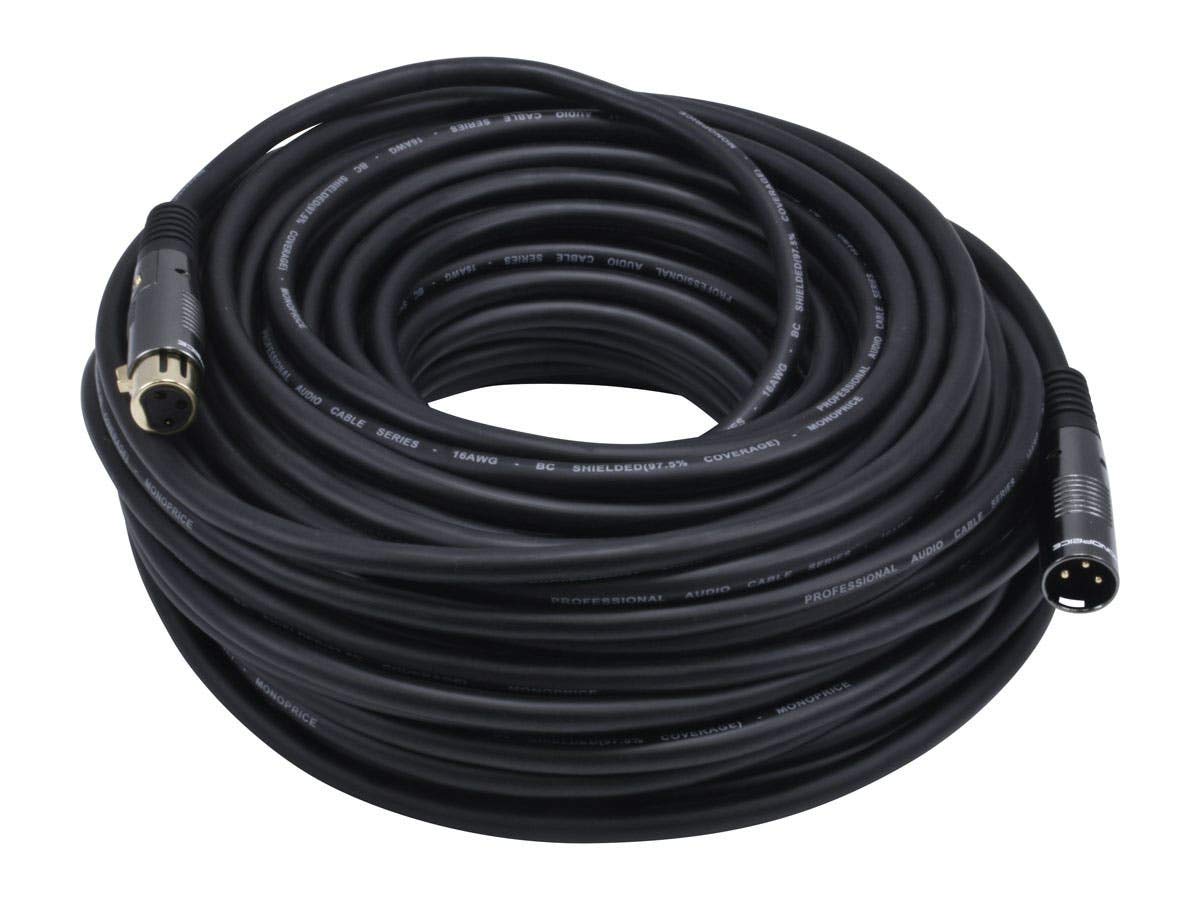 Premier Series XLR Male to RCA Male Cable