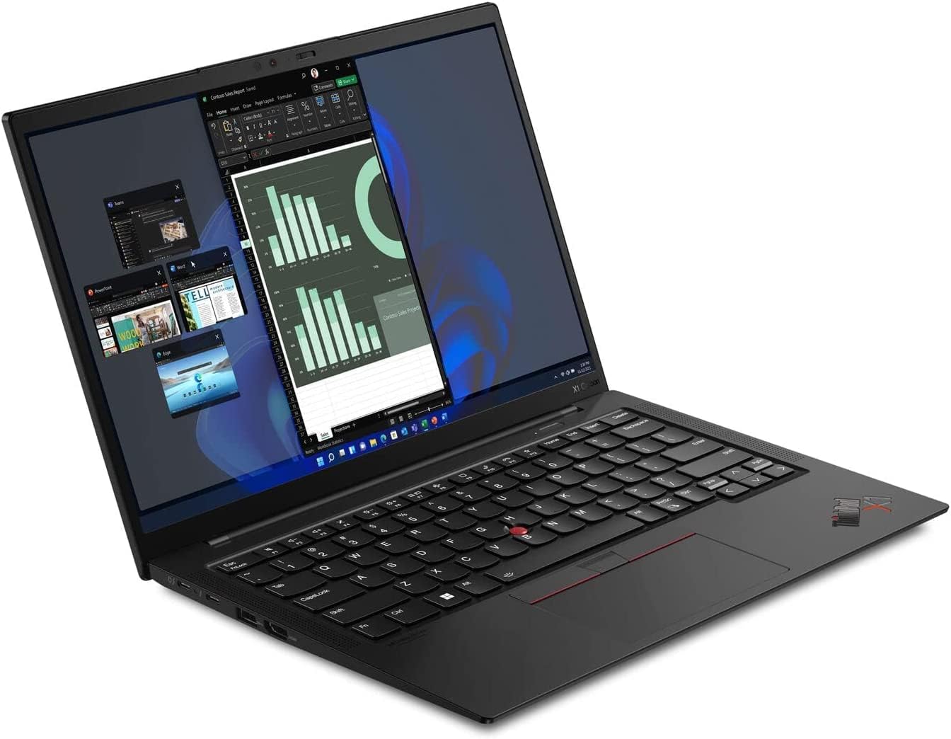 Lenovo Thinkpad X1 Carbon Gen 11 (14'' Fhd+ Touchscreen, Intel 10 Core I7 1365U, 32Gb Ram, 2Tb Ssd) Business Laptop, 13.5 Hr Lon