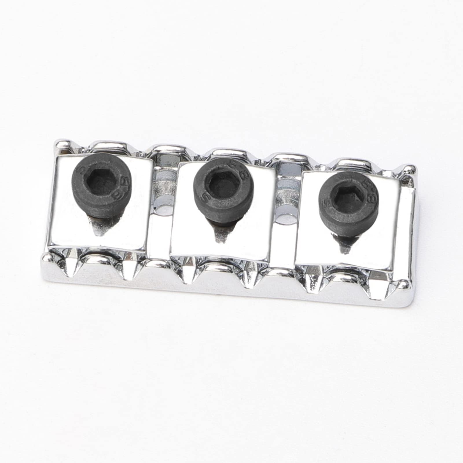 Chrome Electric Guitar Parts Strings Locked Nut 42Mm For Floyd Rose Tremolo Bridge