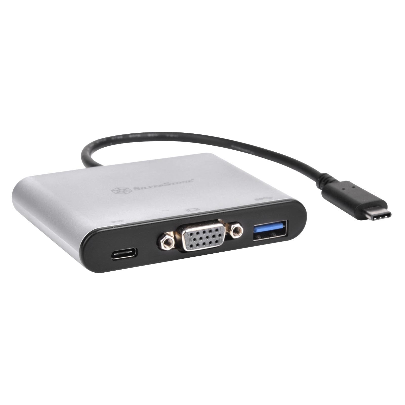 USB 3.1 TypeC to USB TypeA , TypeC x 1(charging port) and VGA connector adapter