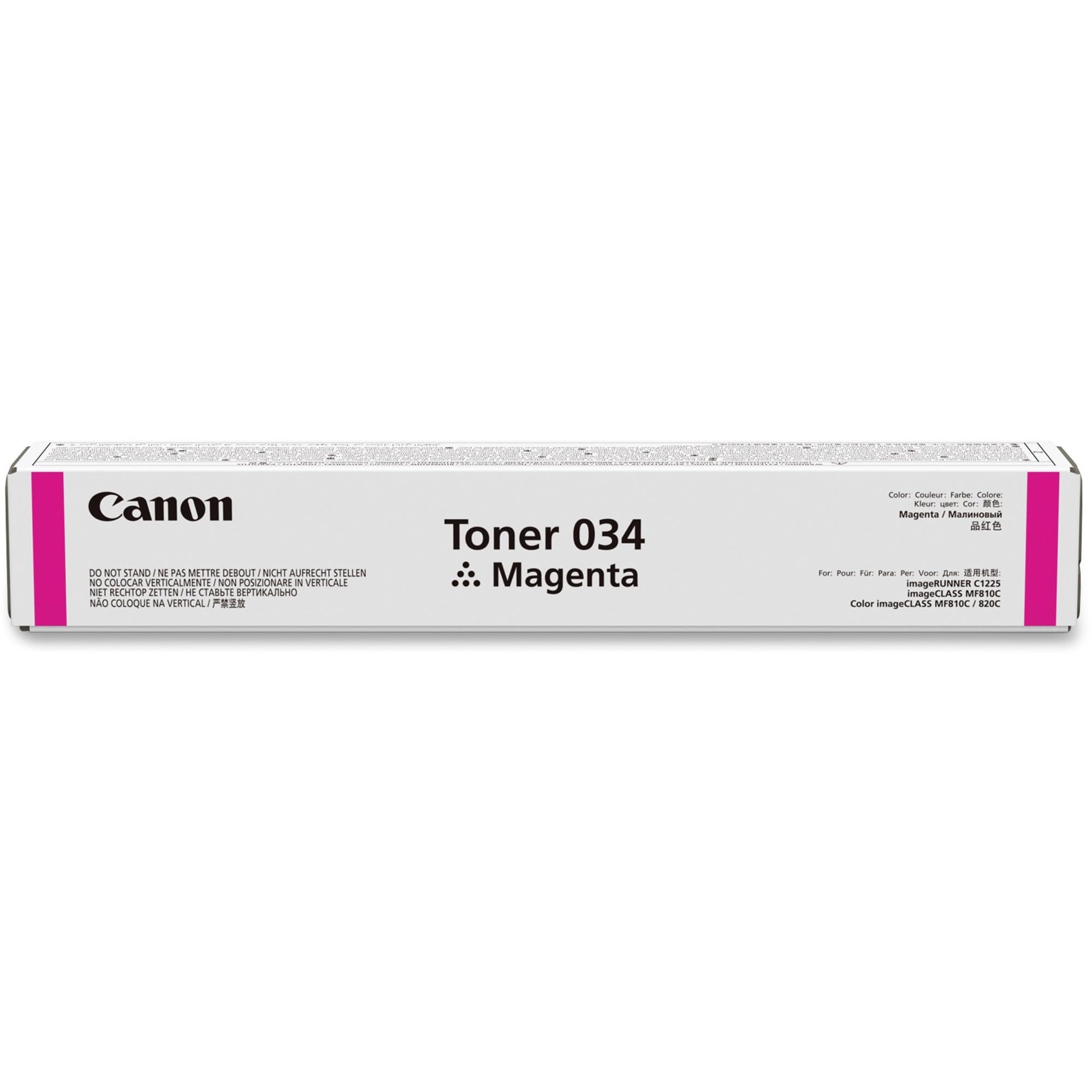 Canon Toner 034 Magenta Pages 7.300, 9452B001 (Pages 7.300 Standard Capacity)
