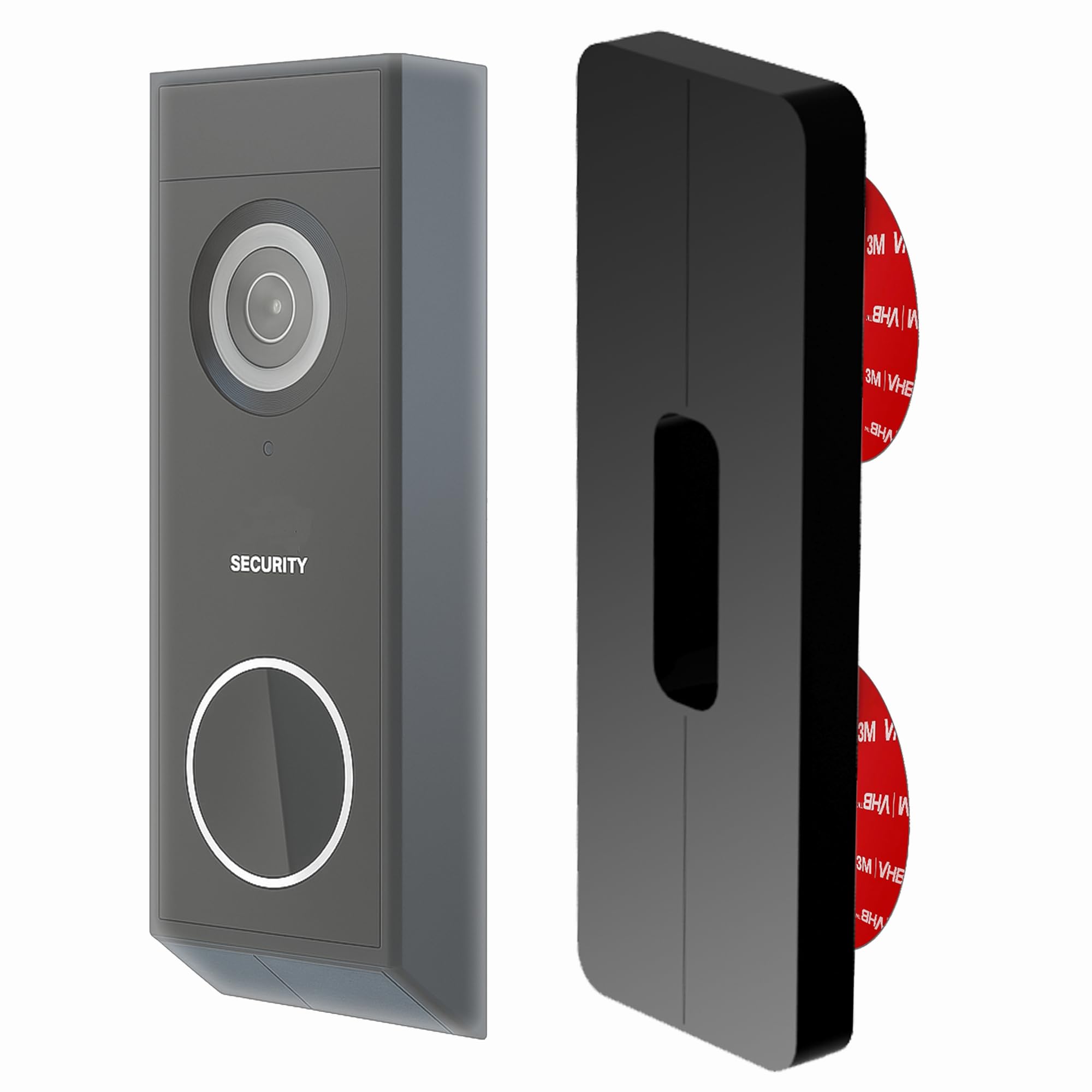 Mars Outpost No-Drill Mount for Aosu, Arlo, Blink, Eufy, Nest, Netamo, Reolink, Tapo, Wyze Video Doorbell Wired or Battery Wirel